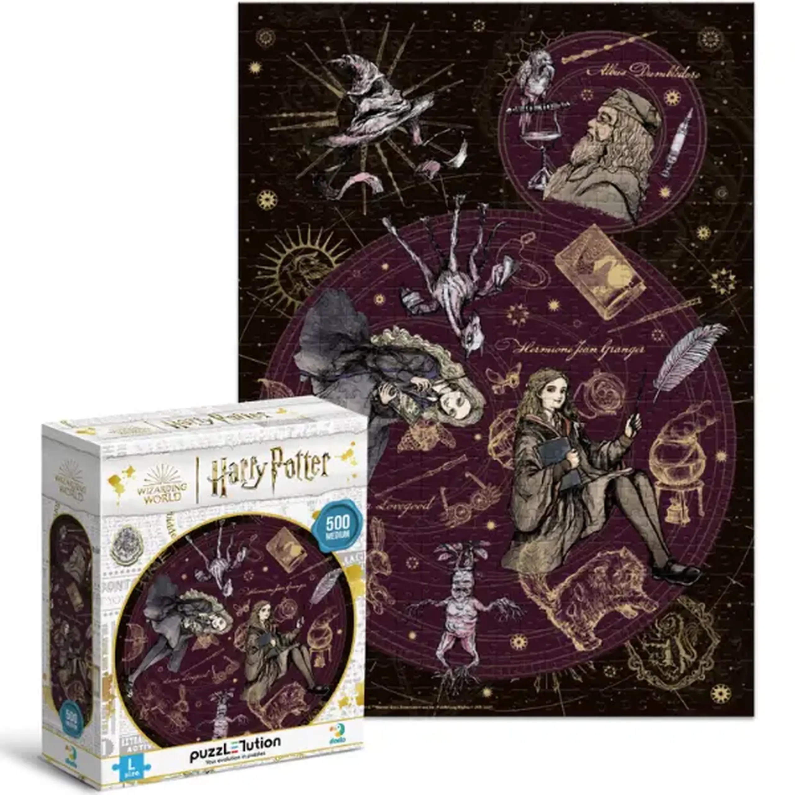 Puzzle "Lider.Perfecționist extraordinar", seria Harry Potter, 500 elem.