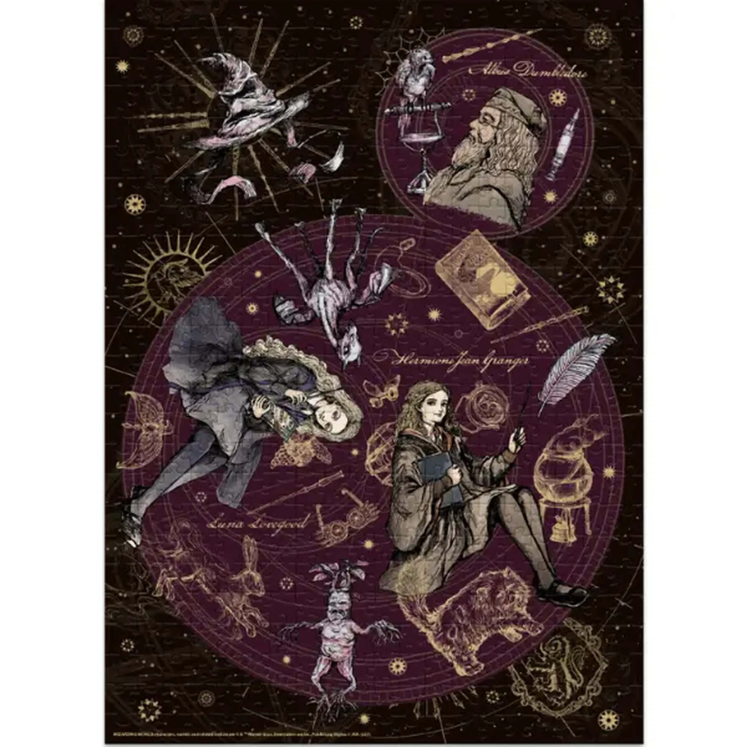 Puzzle "Lider.Perfecționist extraordinar", seria Harry Potter, 500 elem.