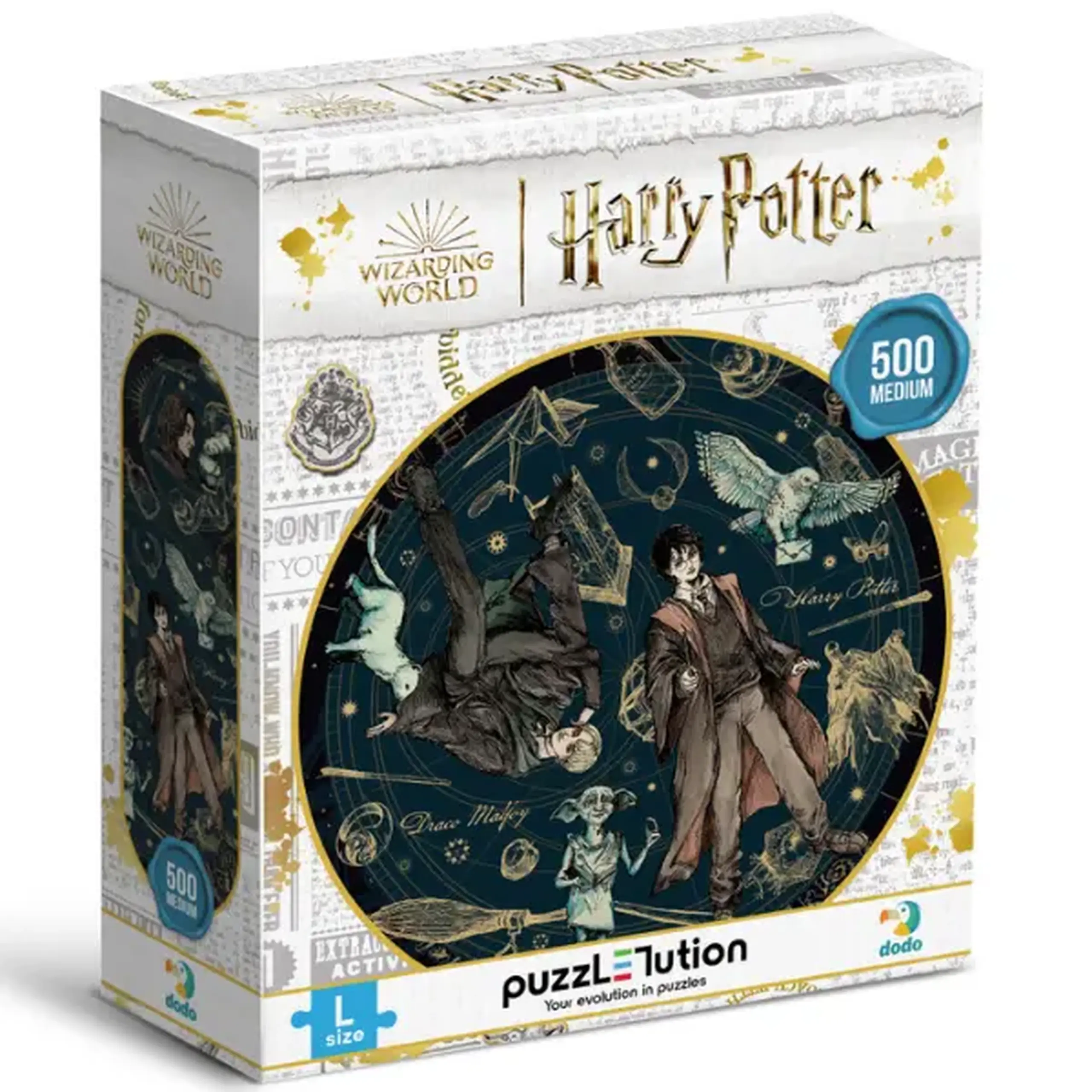 Puzzle "Dedicat. Legendar. Mândru", seria Harry Potter, 500 elem.
