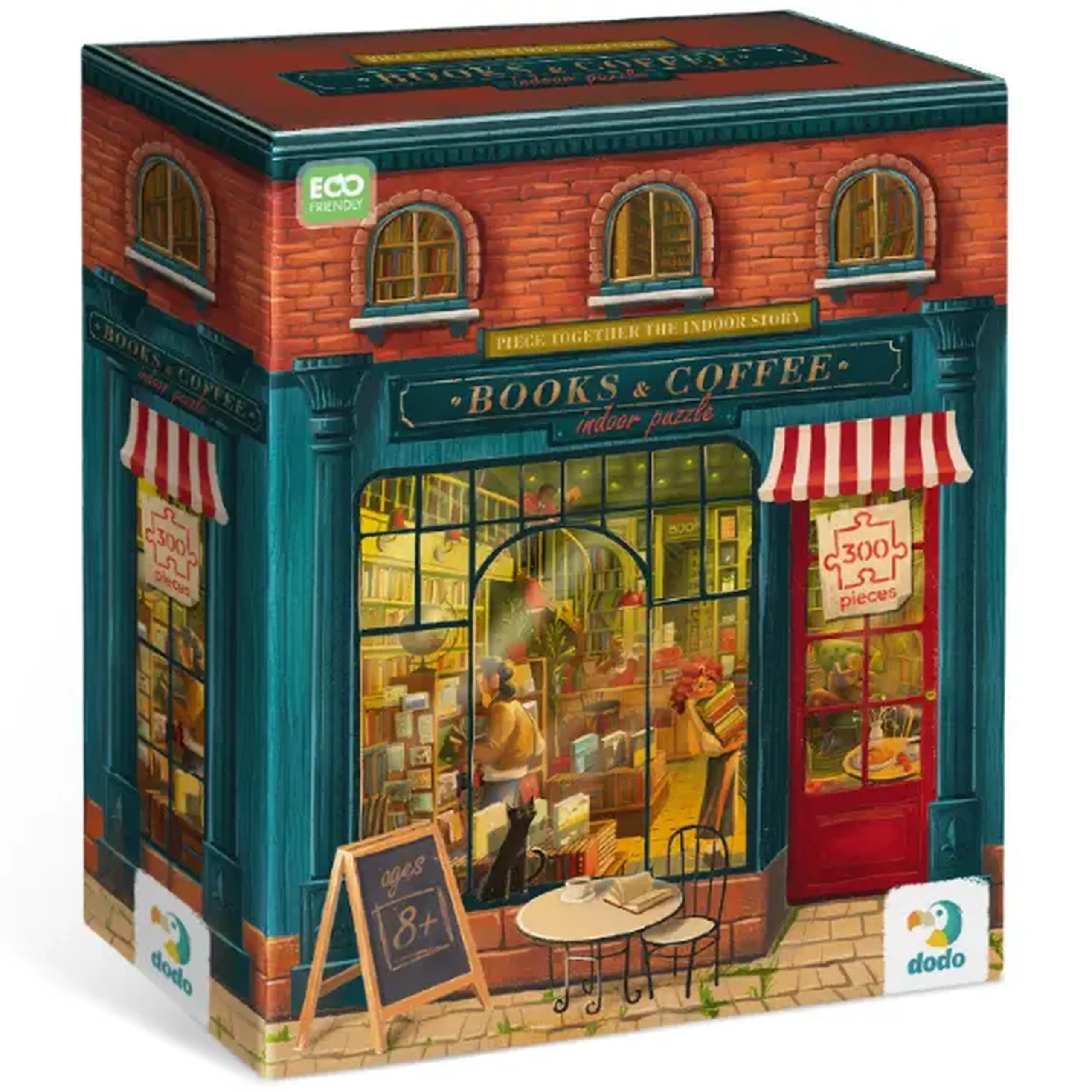 Puzzle "Librărie", seria Stil de viață, 300 elem.