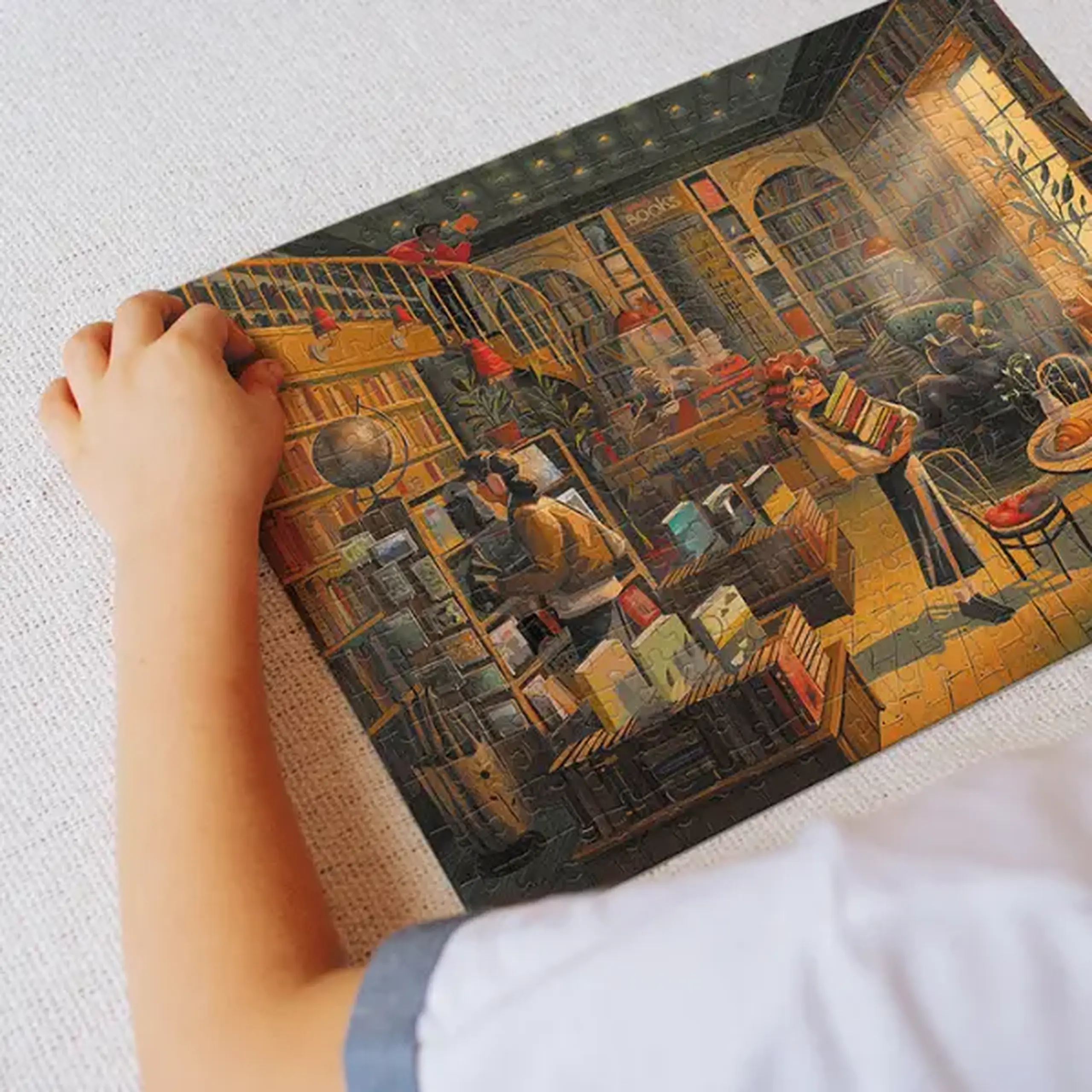 Puzzle "Librărie", seria Stil de viață, 300 elem.