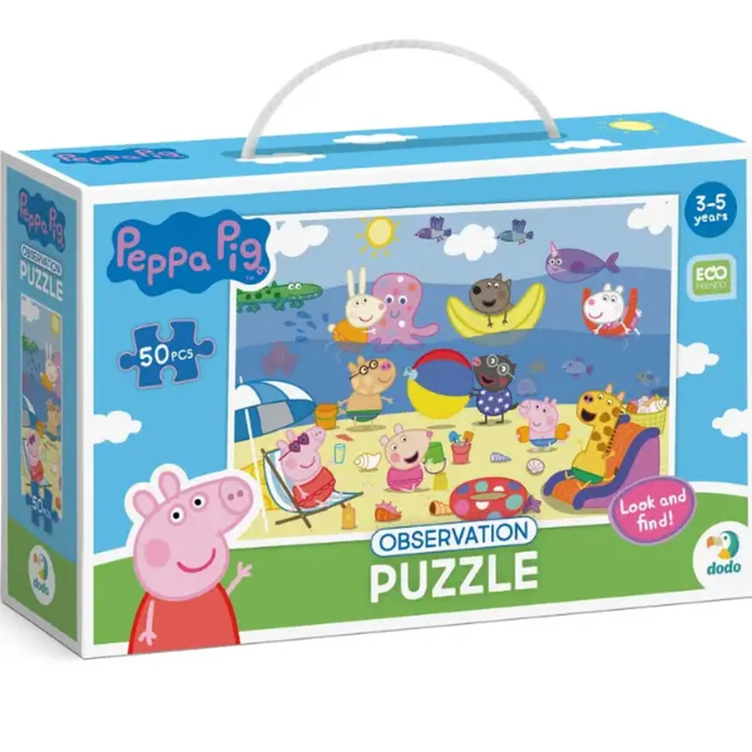 Puzzle "Vacanța de vară", seria Peppa Pig, 50 elem.