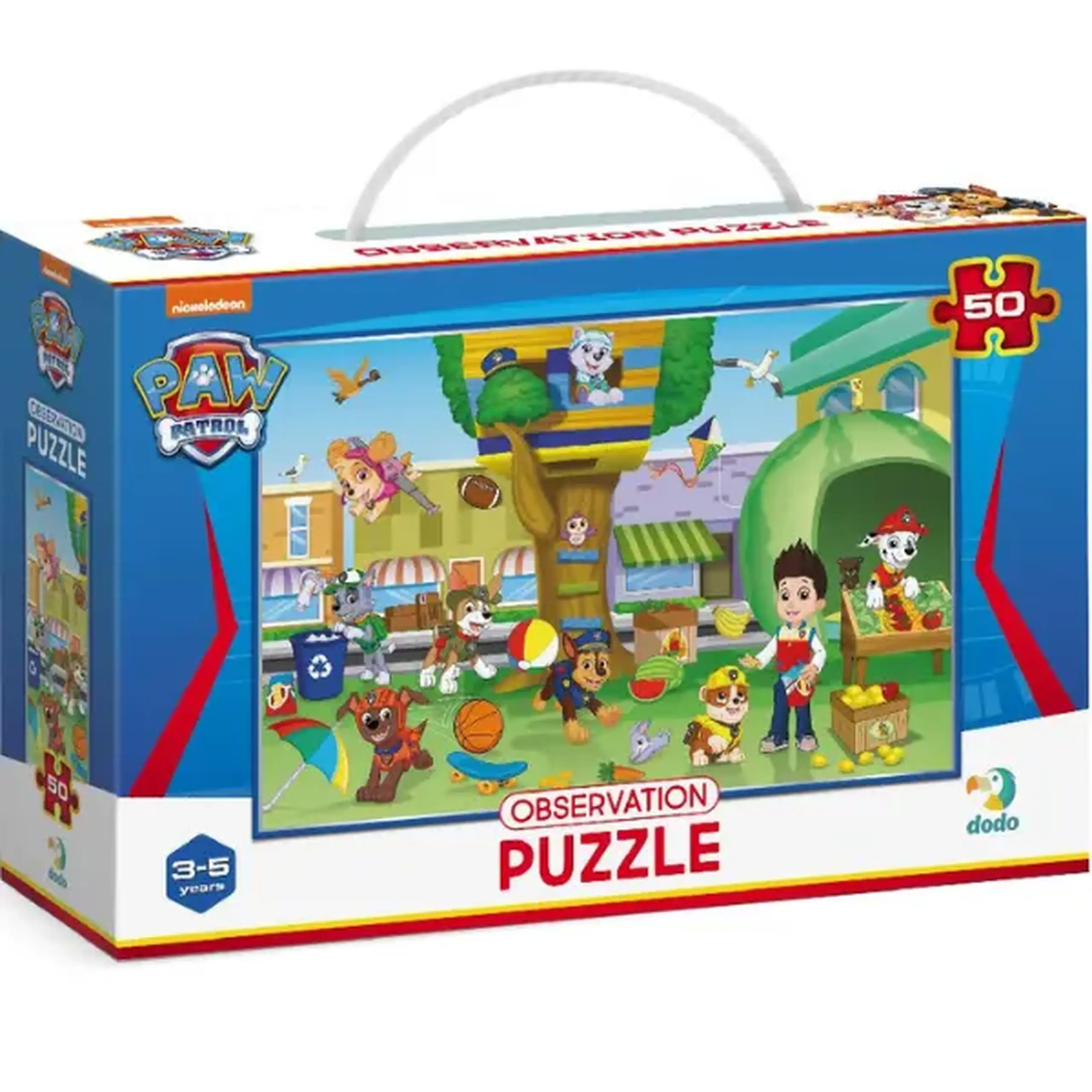 Puzzle "Distracție de vară", seria Patrula cățelușilor, 50 elem.