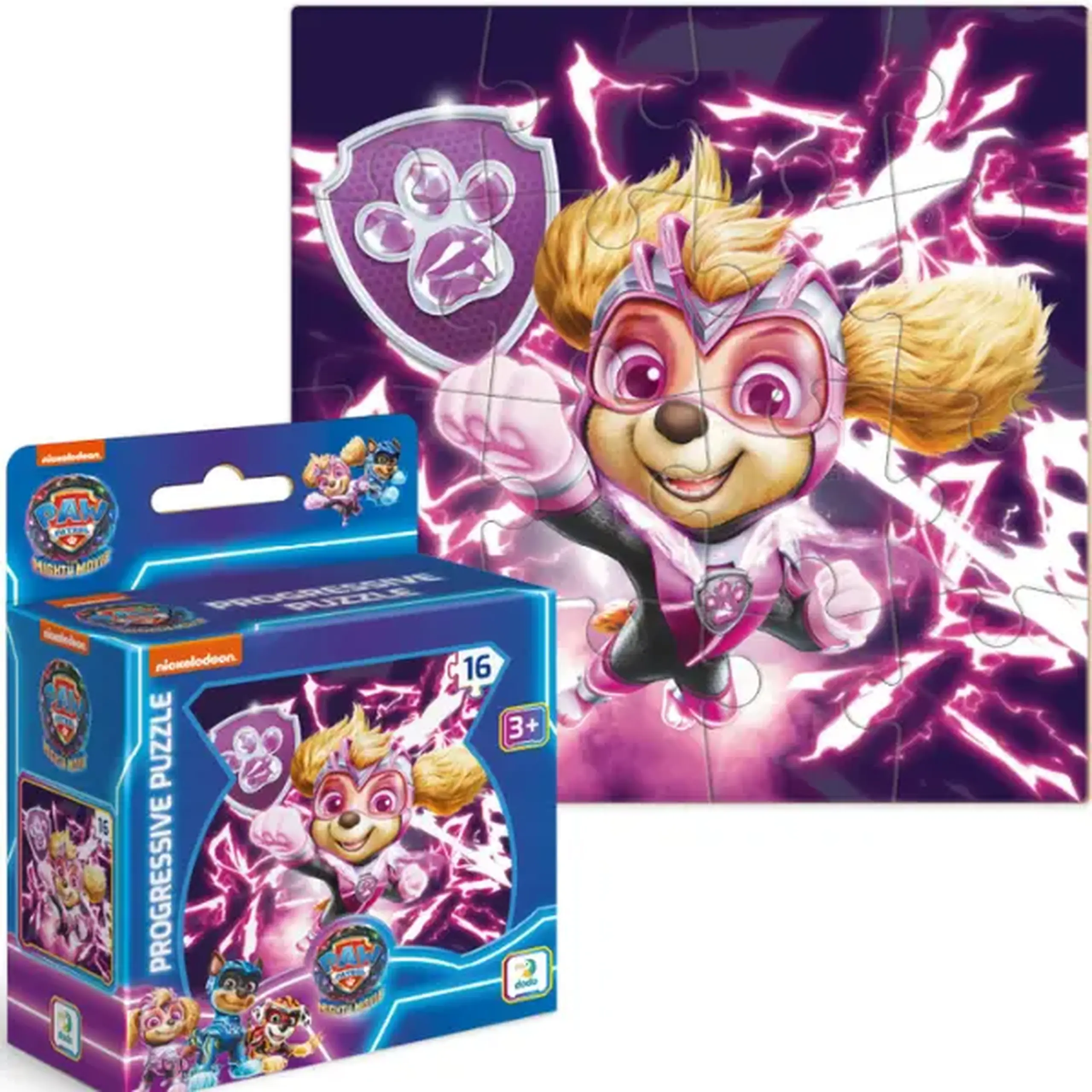 Puzzle "Skye", seria Patrula cățelușilor, 16 elem.