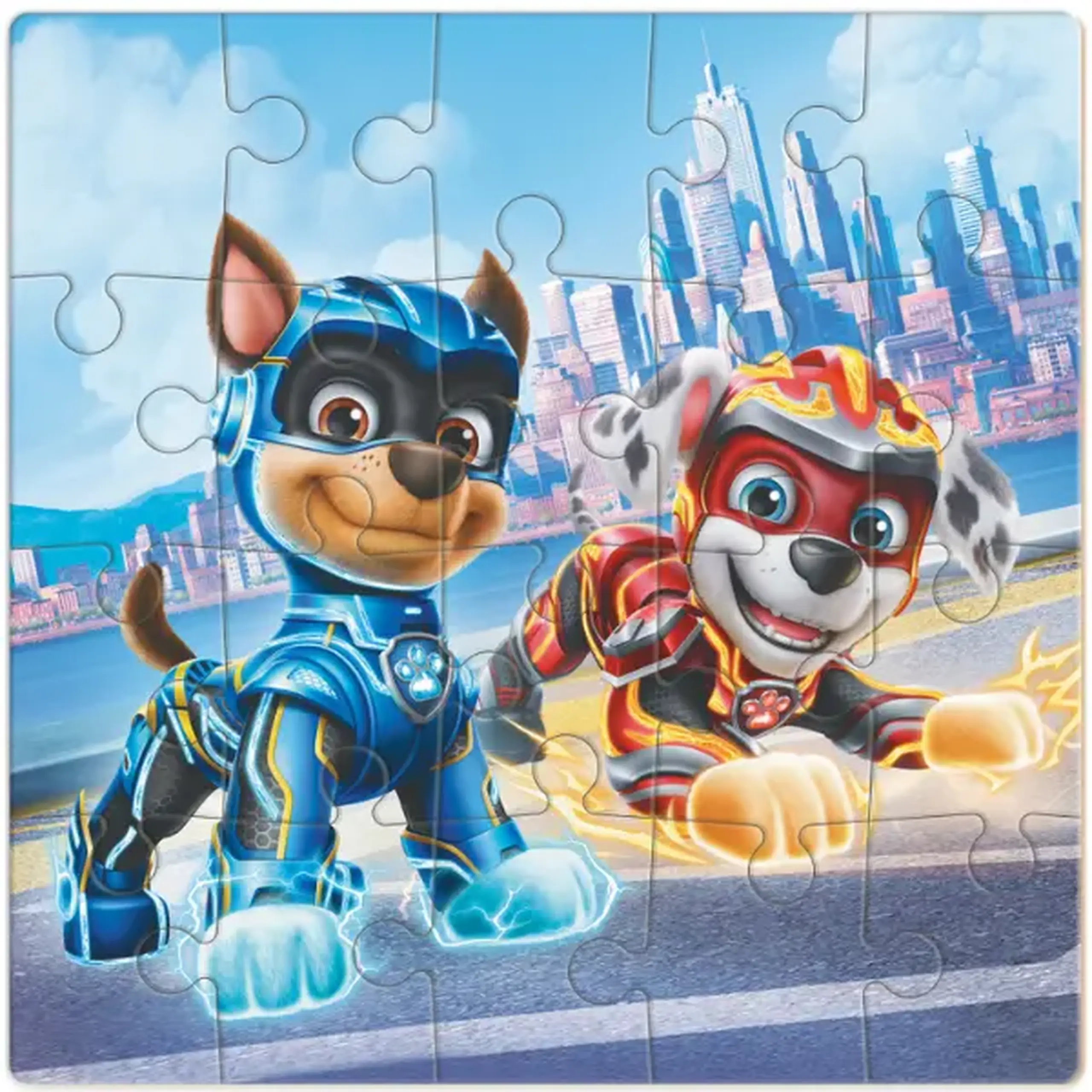 Puzzle "Chase și Marshal", seria Patrula cățelușilor, 20 elem.