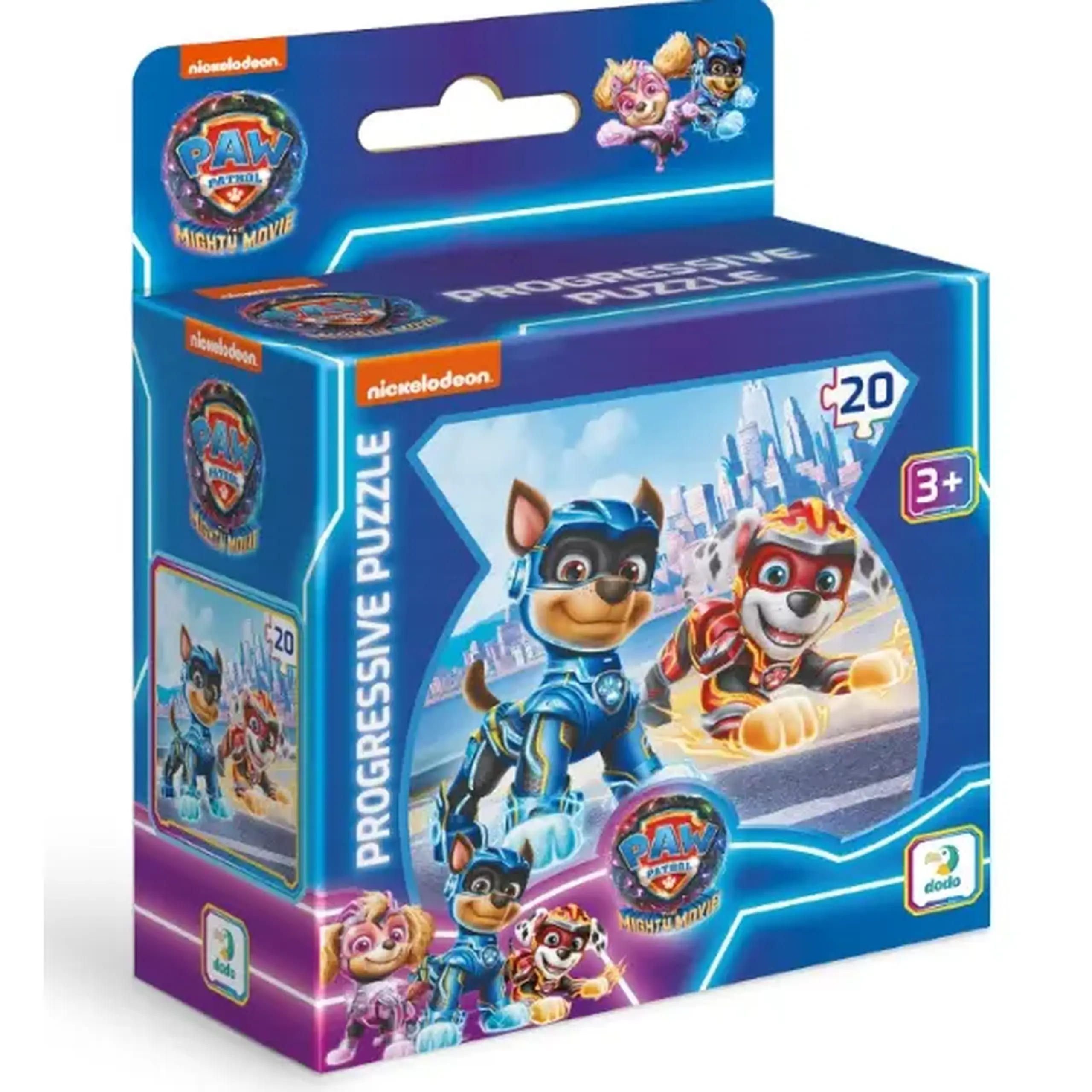 Puzzle "Chase și Marshal", seria Patrula cățelușilor, 20 elem.