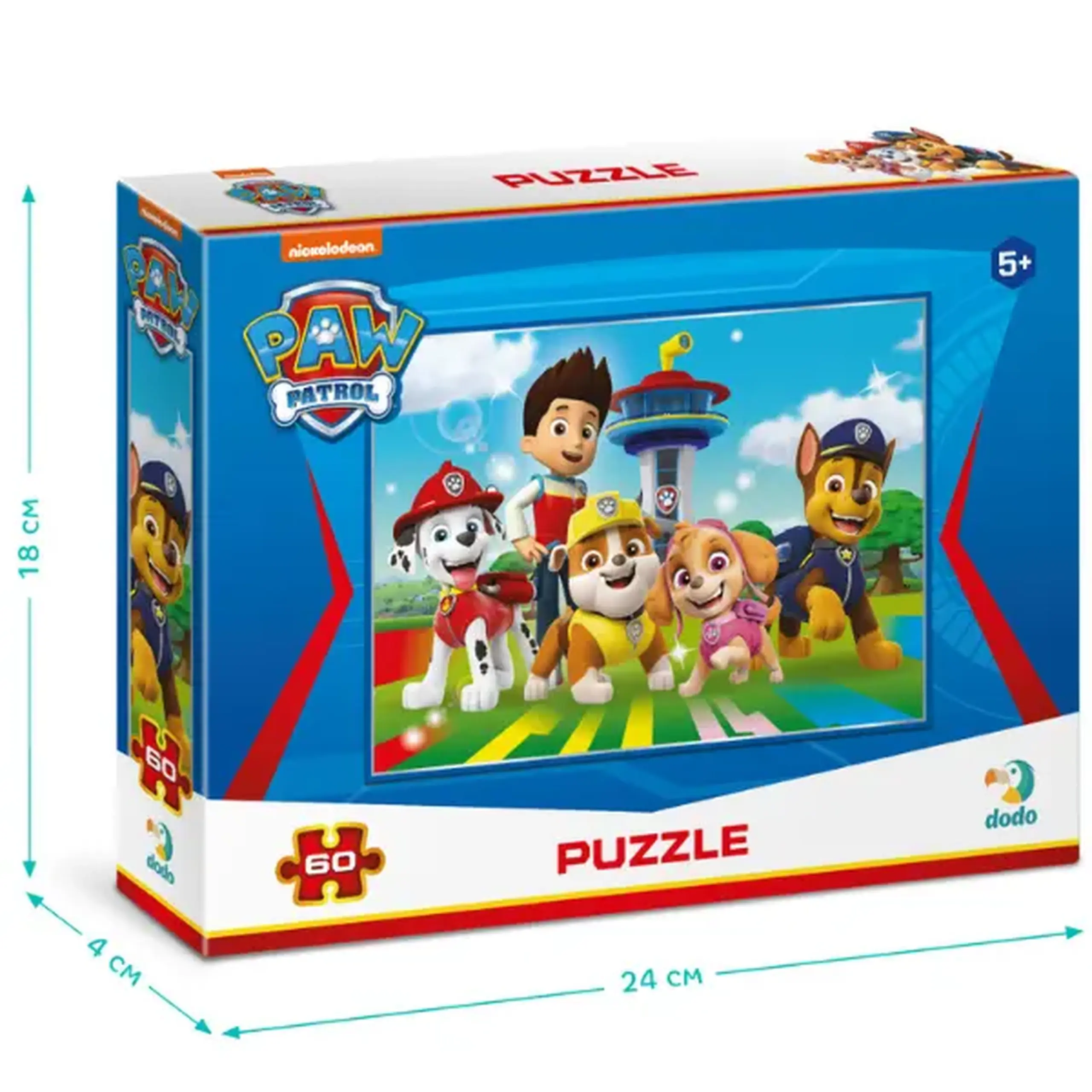 Puzzle "Meșteri", seria Patrula cățelușilor, 60 elem.