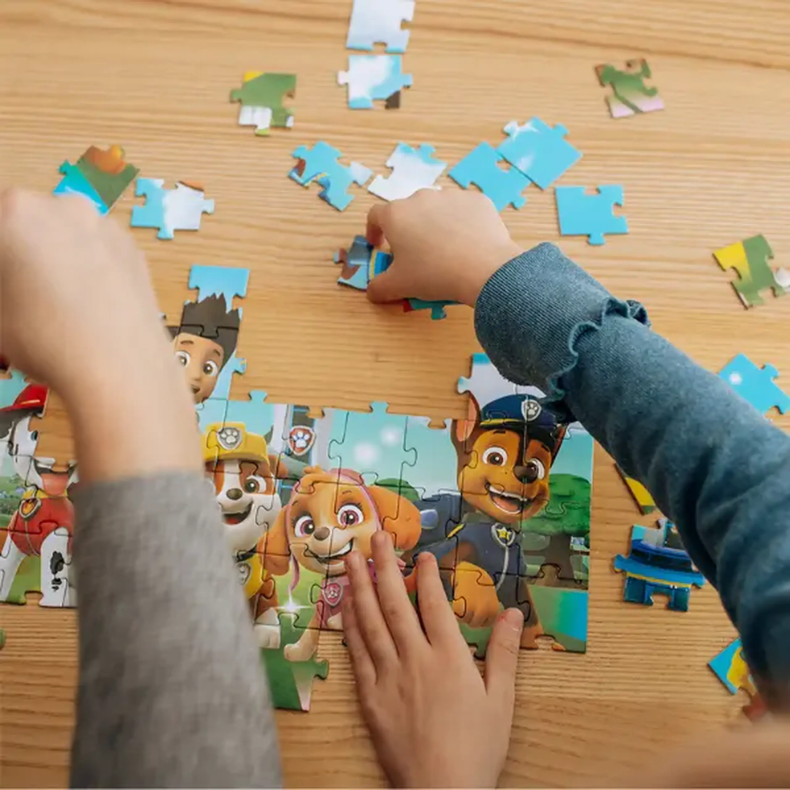 Puzzle "Meșteri", seria Patrula cățelușilor, 60 elem.