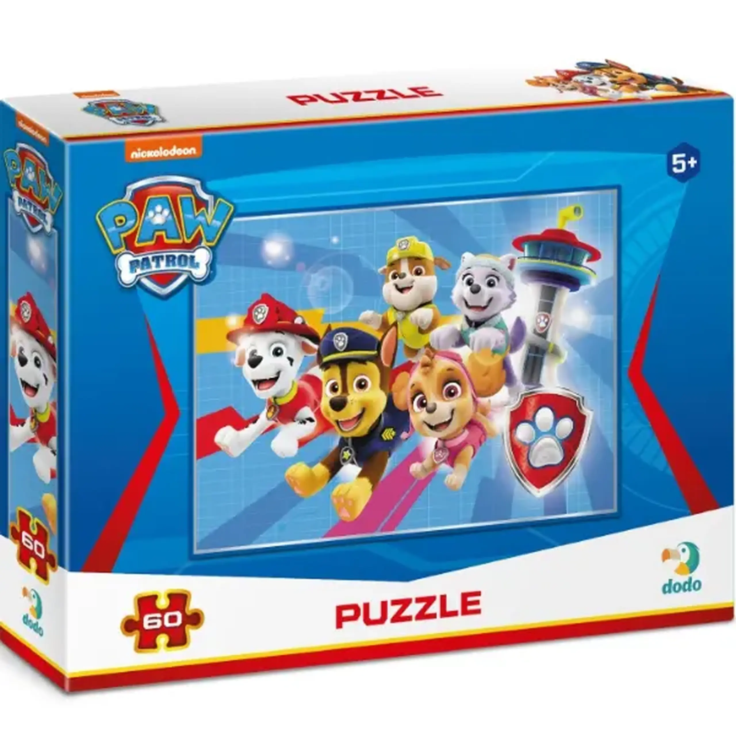 Puzzle "Cățelușii vin în ajutor", seria Patrula cățelușilor, 60 elem.