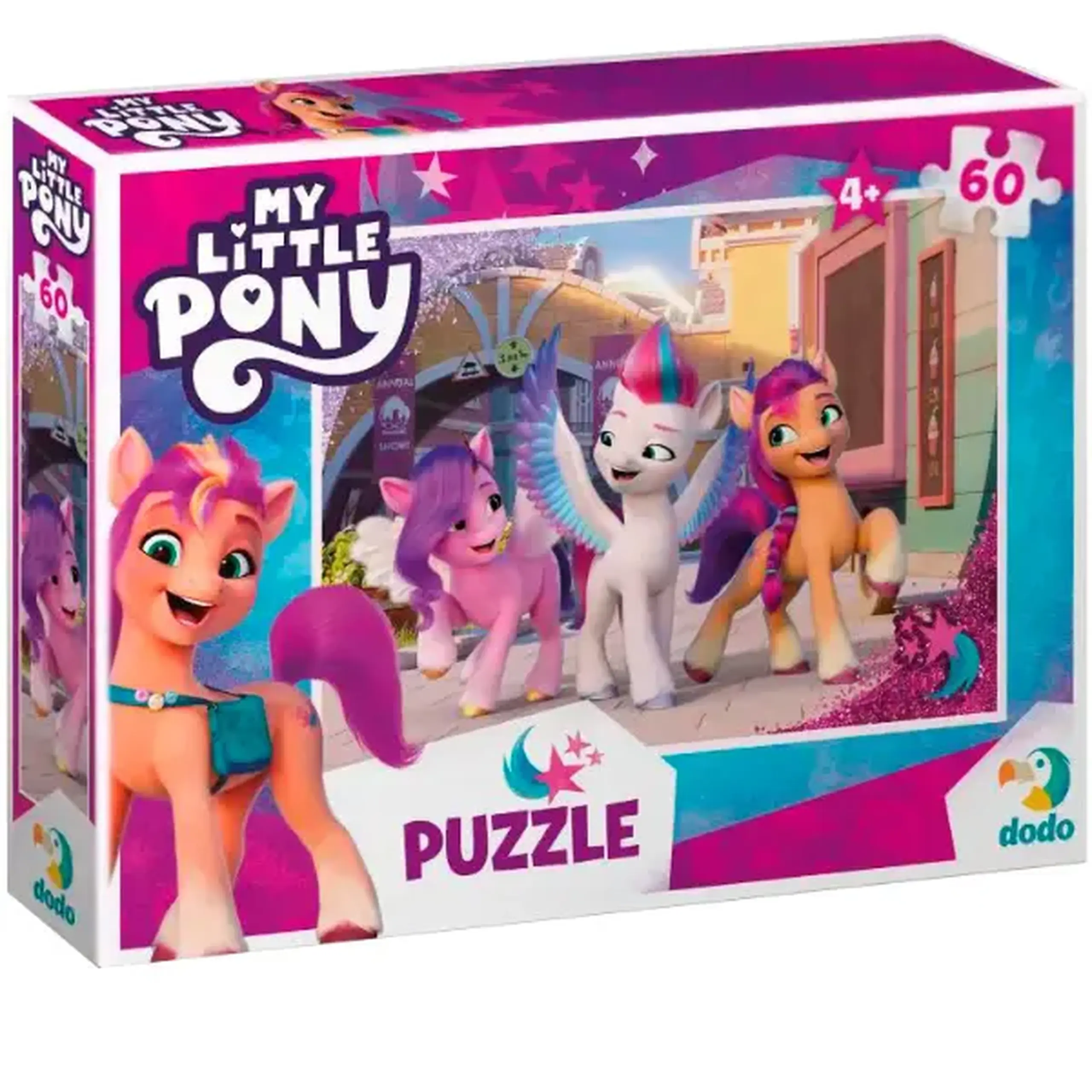 Puzzle "Plimbare în oraș", seria My Little Pony, 60 elem.
