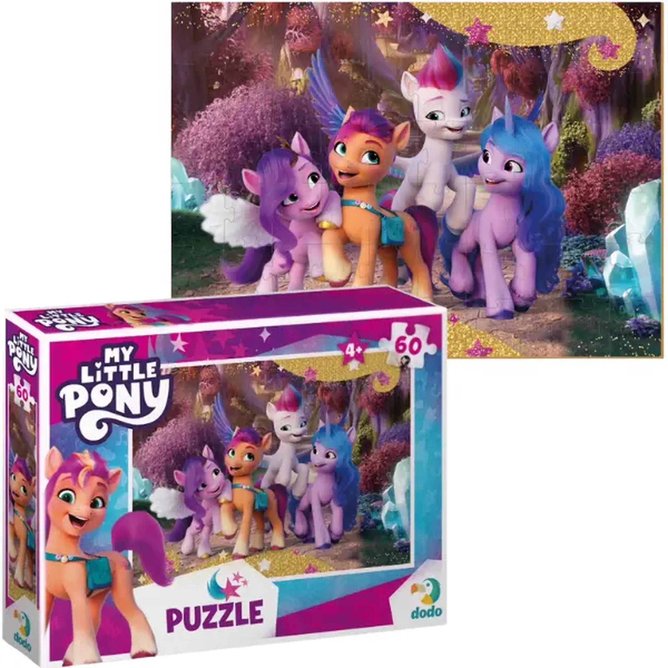 Puzzle "Pădurea magică", seria My Little Pony, 60 elem.
