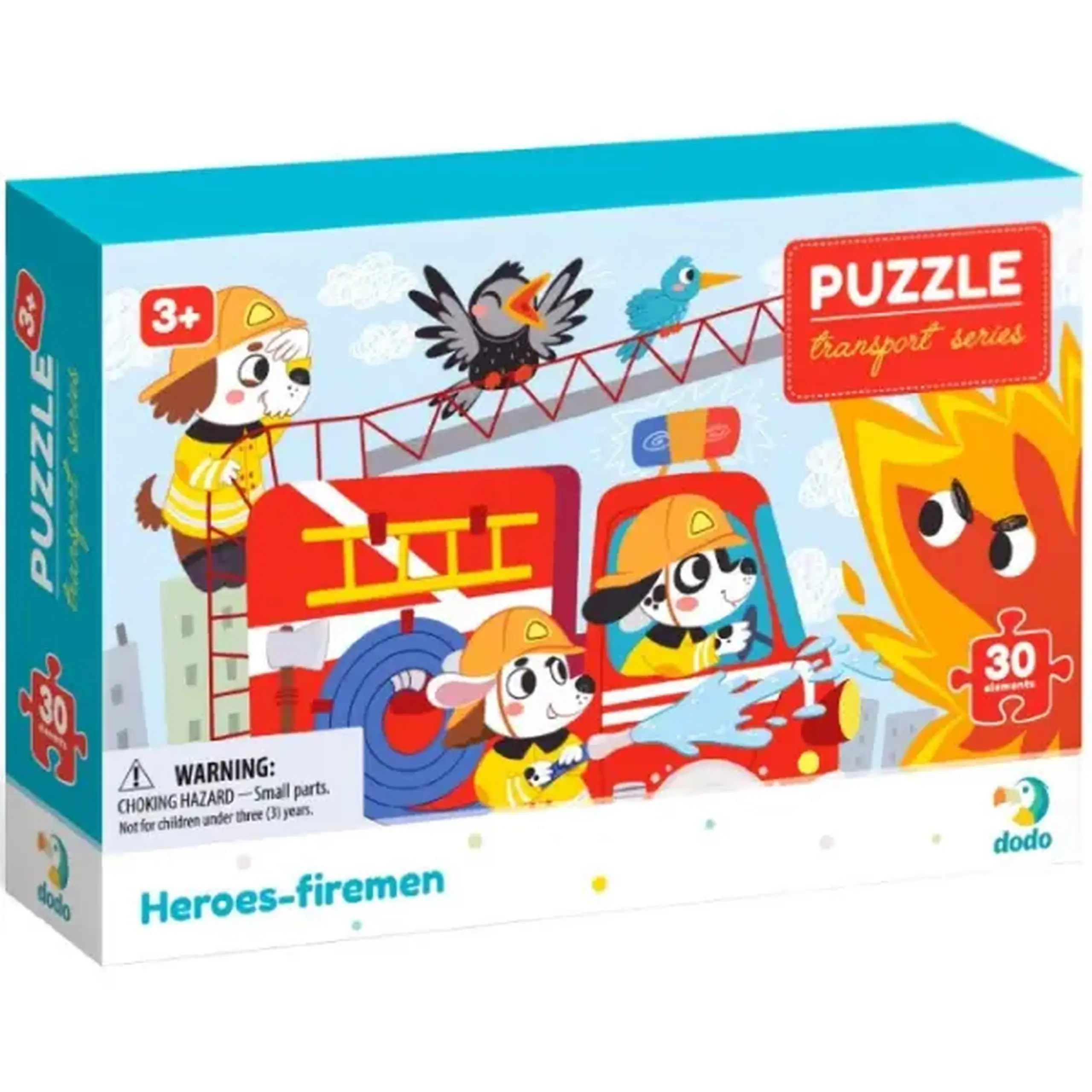 Puzzle "Eroii Pompieri", seria Transport, 30 elem.