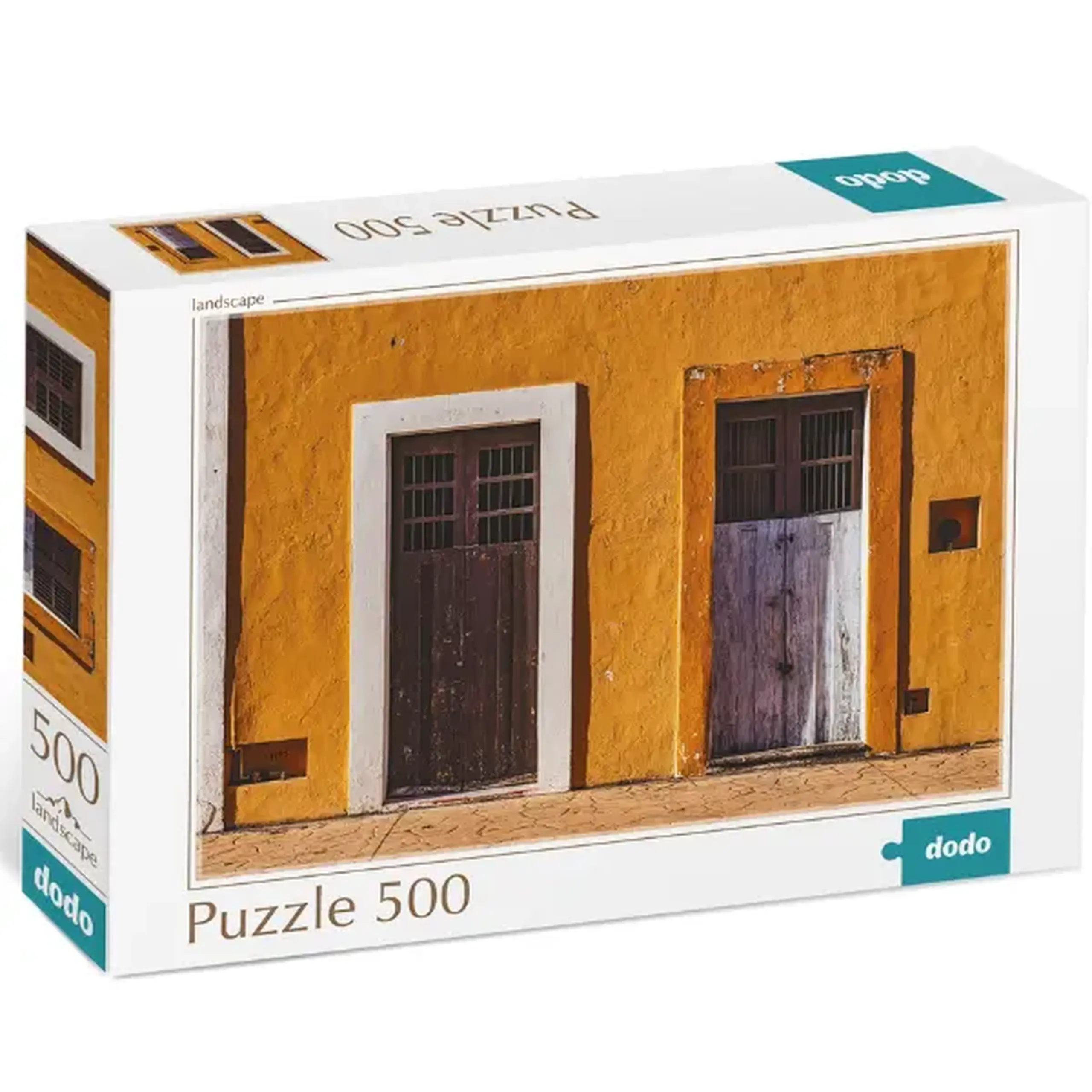 Puzzle "Casa galbenă", seria Peisaje, 500 elem.