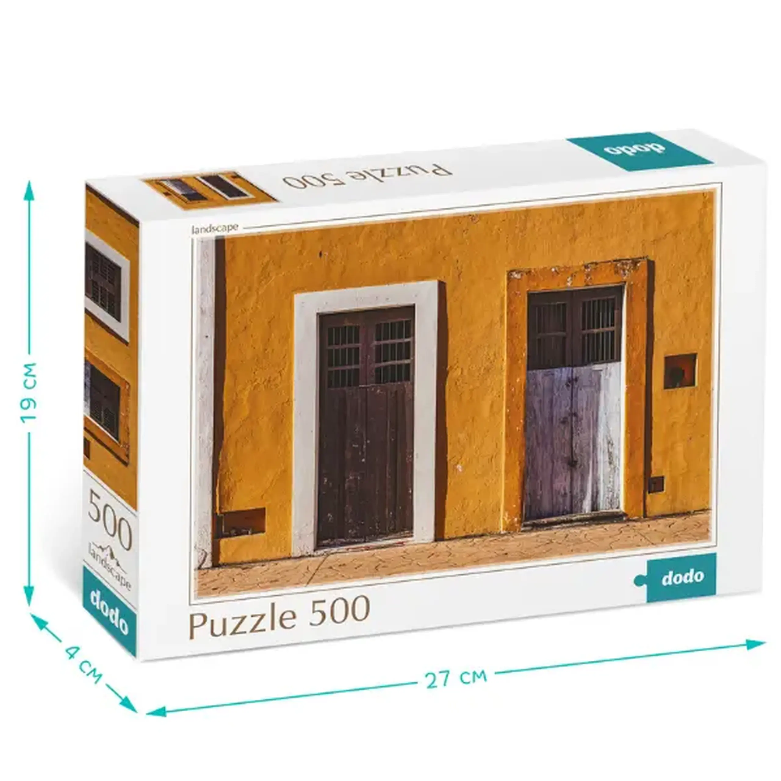 Puzzle "Casa galbenă", seria Peisaje, 500 elem.