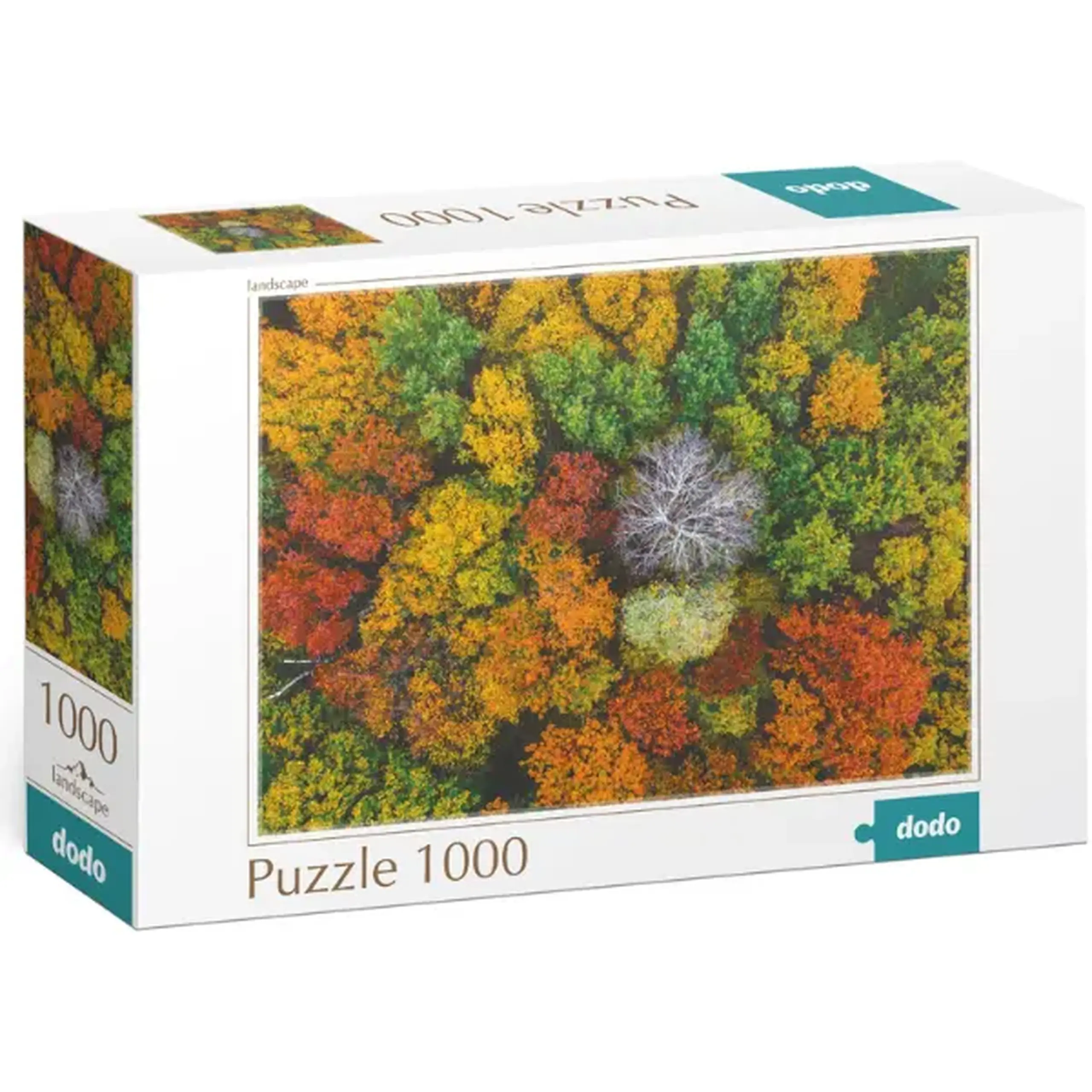 Puzzle "Satul Dzembronya. Ucraina", seria Peisaje, 1000 elem.