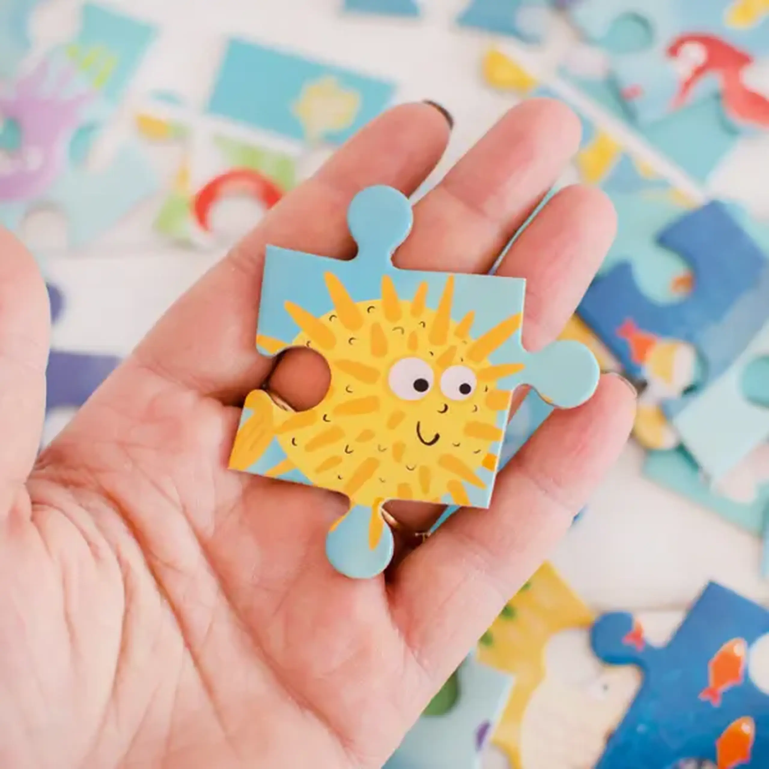 Puzzle "Sub apă", seria Puzzle de observație, 80 elem.