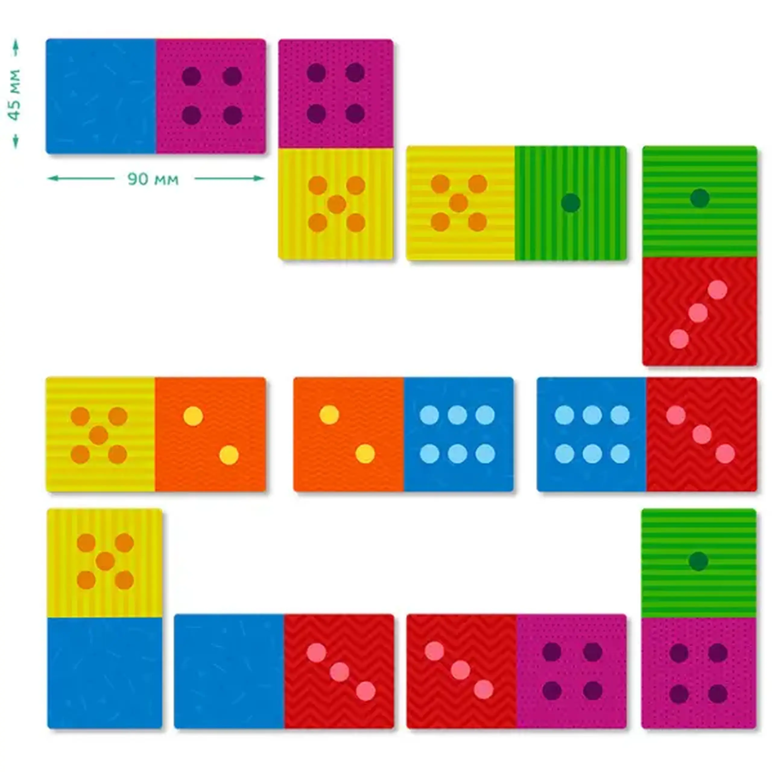 Joc de masă "Domino clasic", 28 cărți
