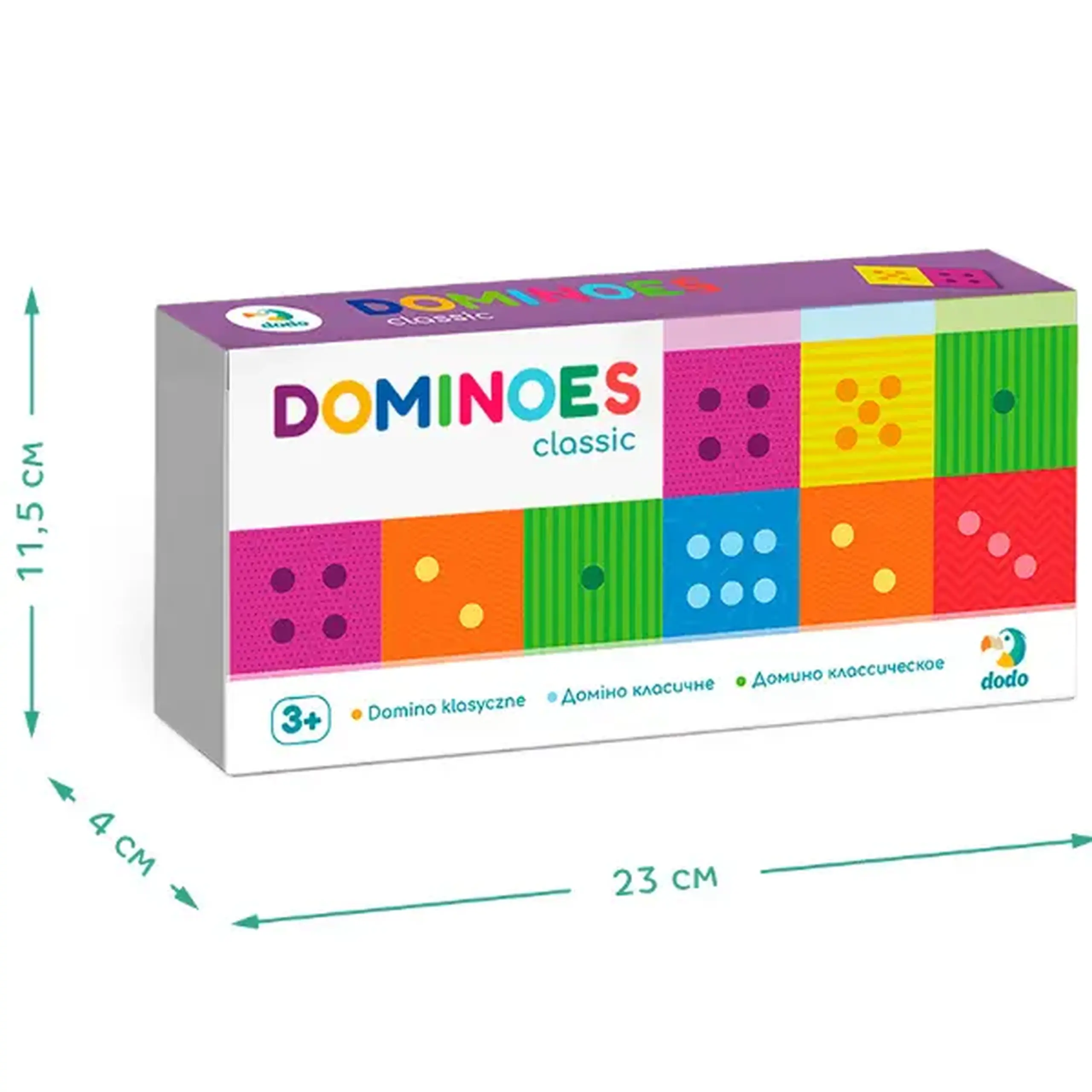 Joc de masă "Domino clasic", 28 cărți