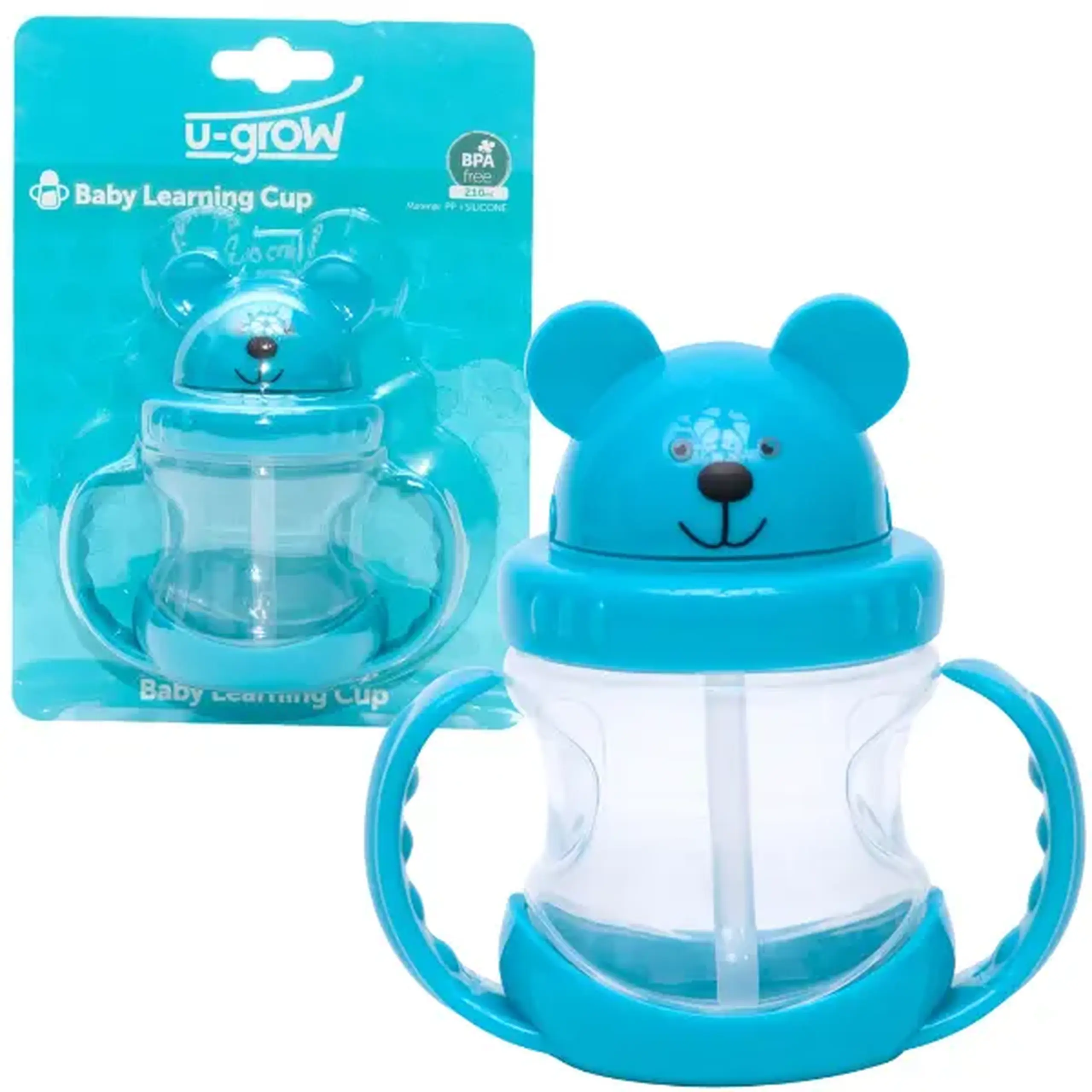 Cana de antrenament cu manere "Urs", 210 ml