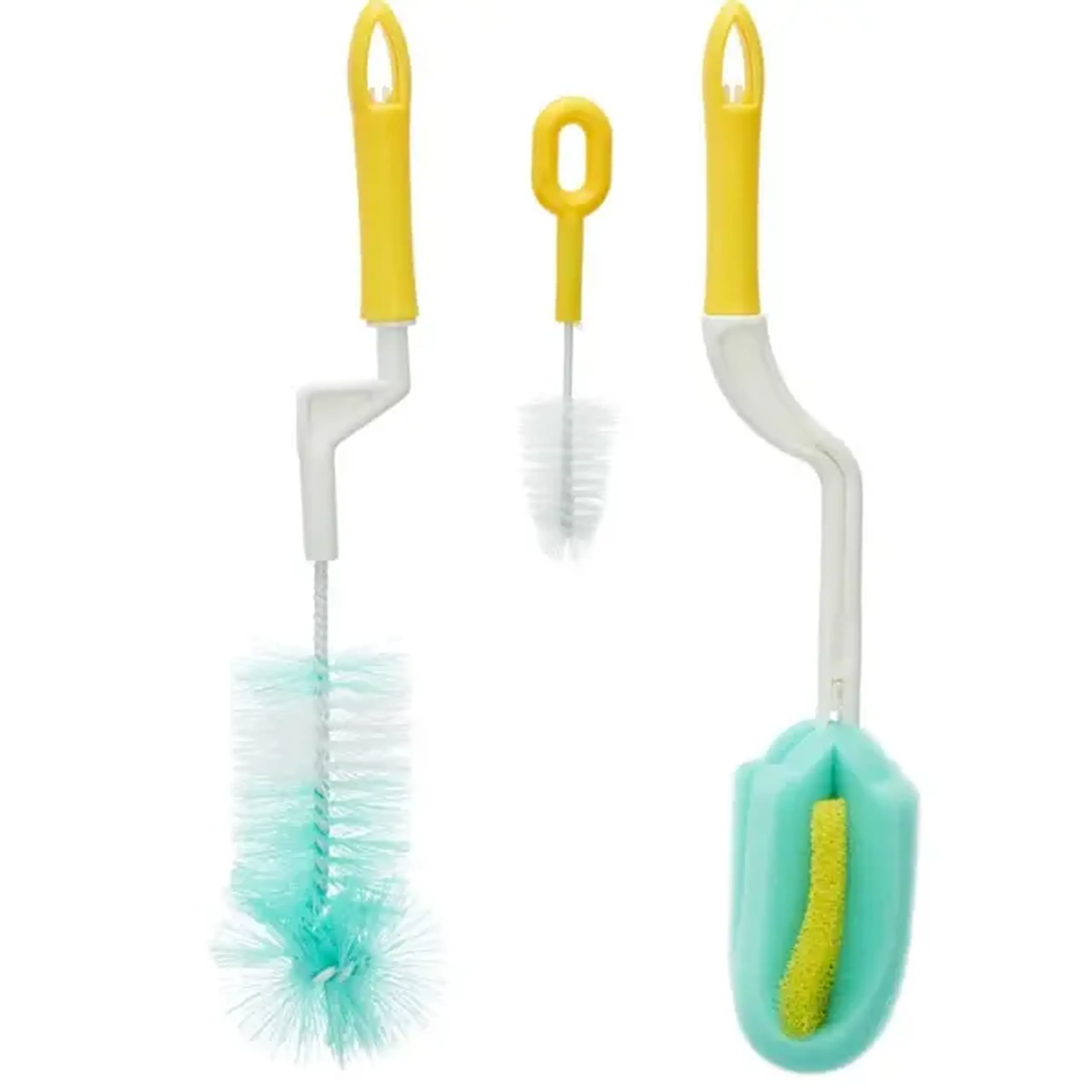 Set de perii pentru biberoane, rotative 360°