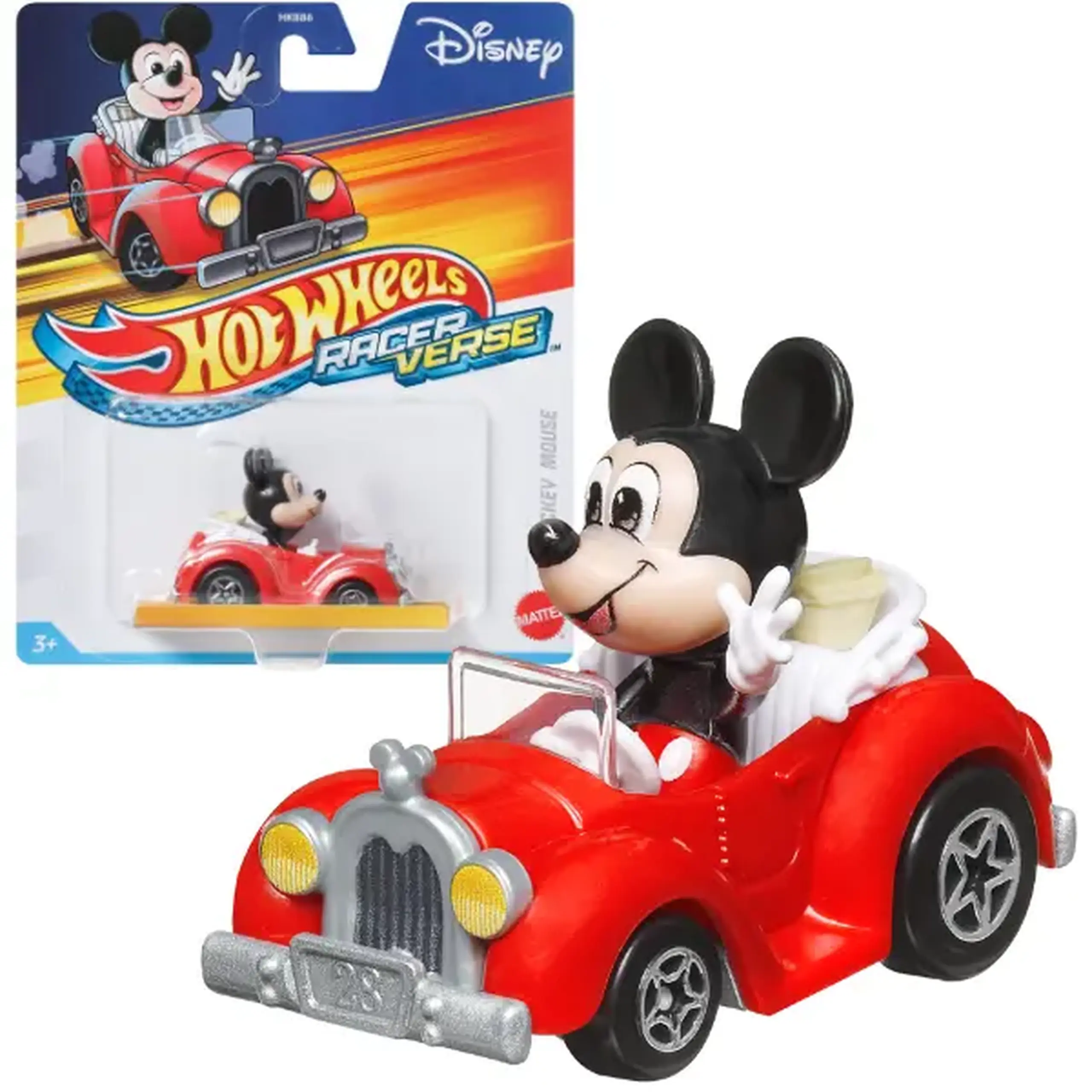 Hot Wheels Mașina din colecția "Lumea curselor" cu personaj din cultura pop
