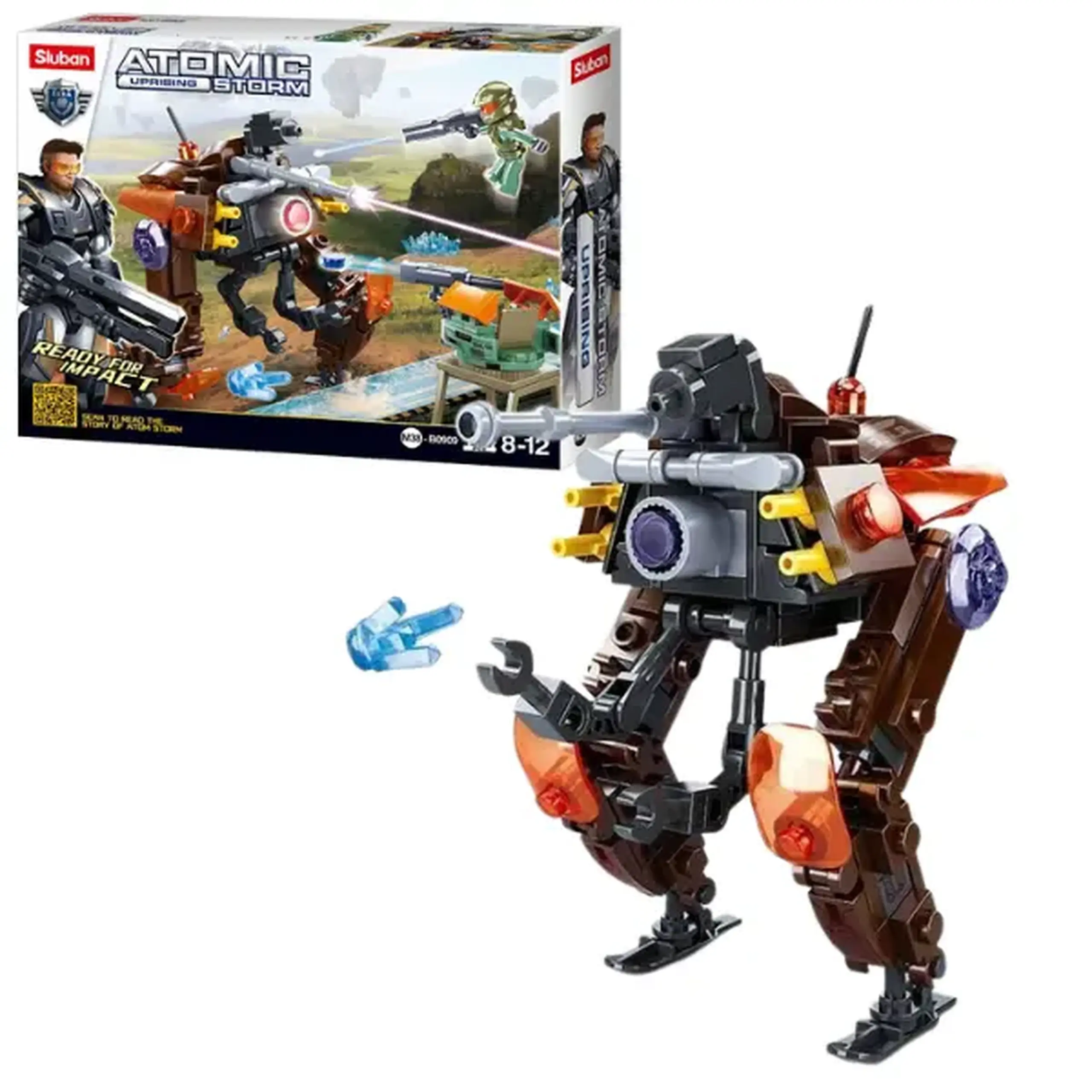 Set de construcție "Robot-Patrula", 174 elemente.