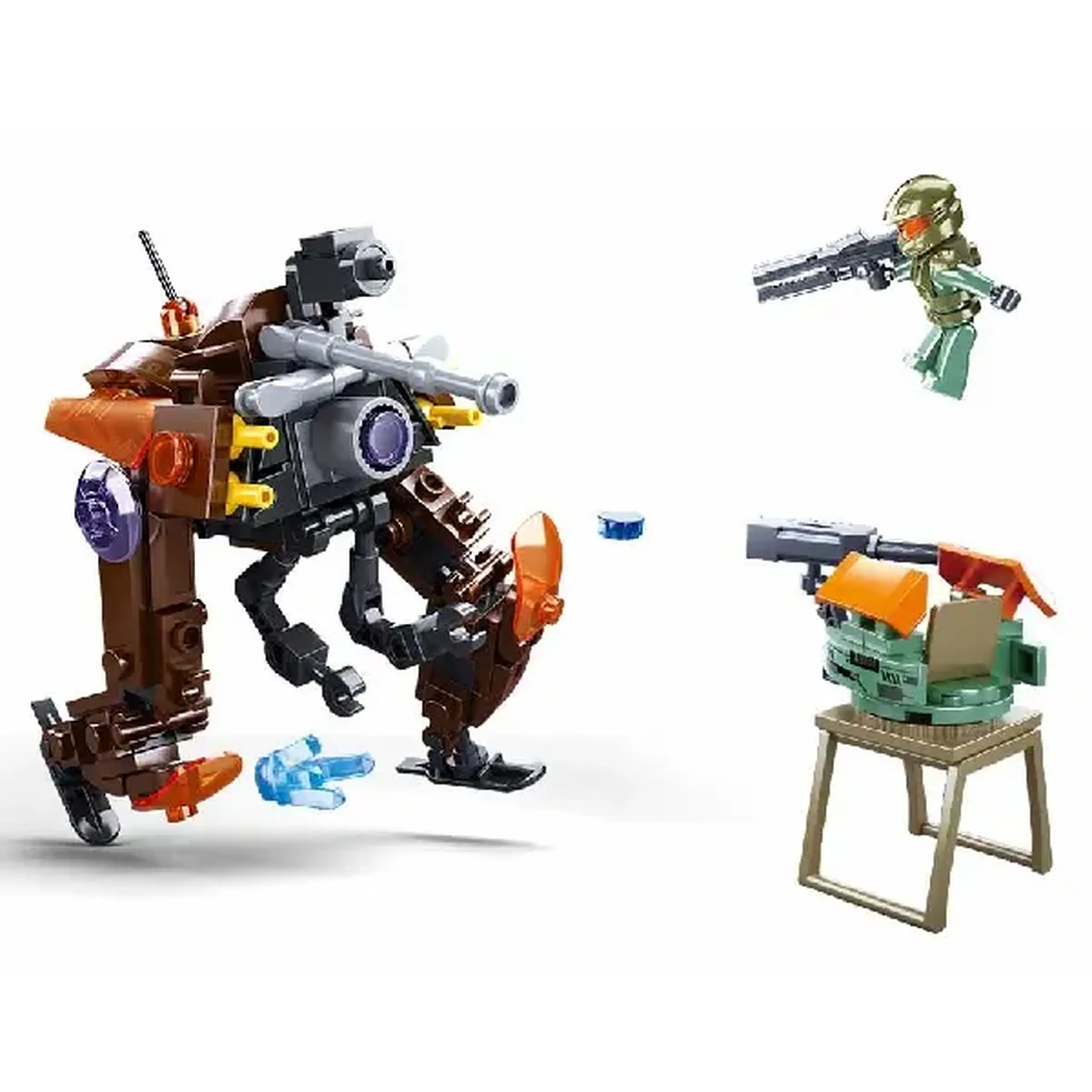 Set de construcție "Robot-Patrula", 174 elemente.