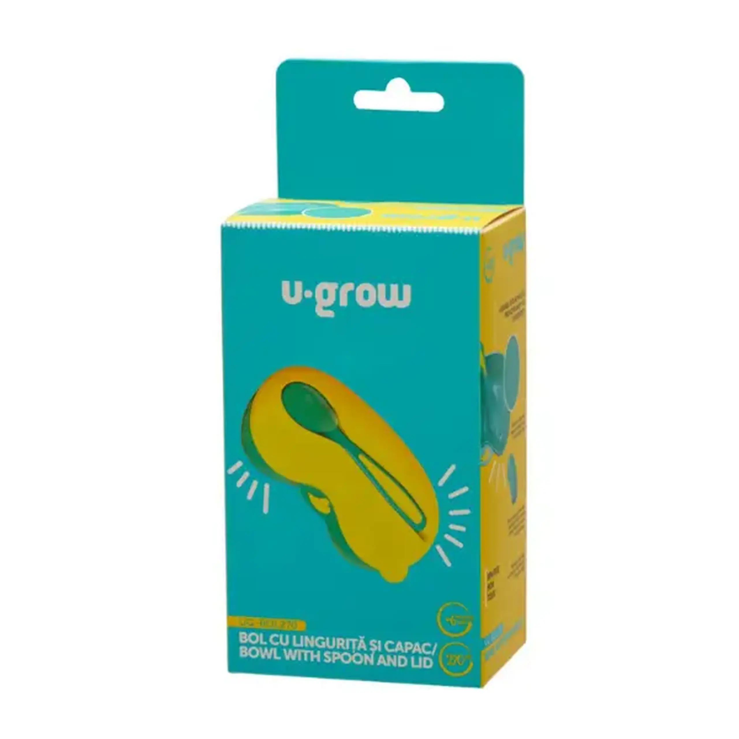 Bol cu lingurita si capac 270 ml
