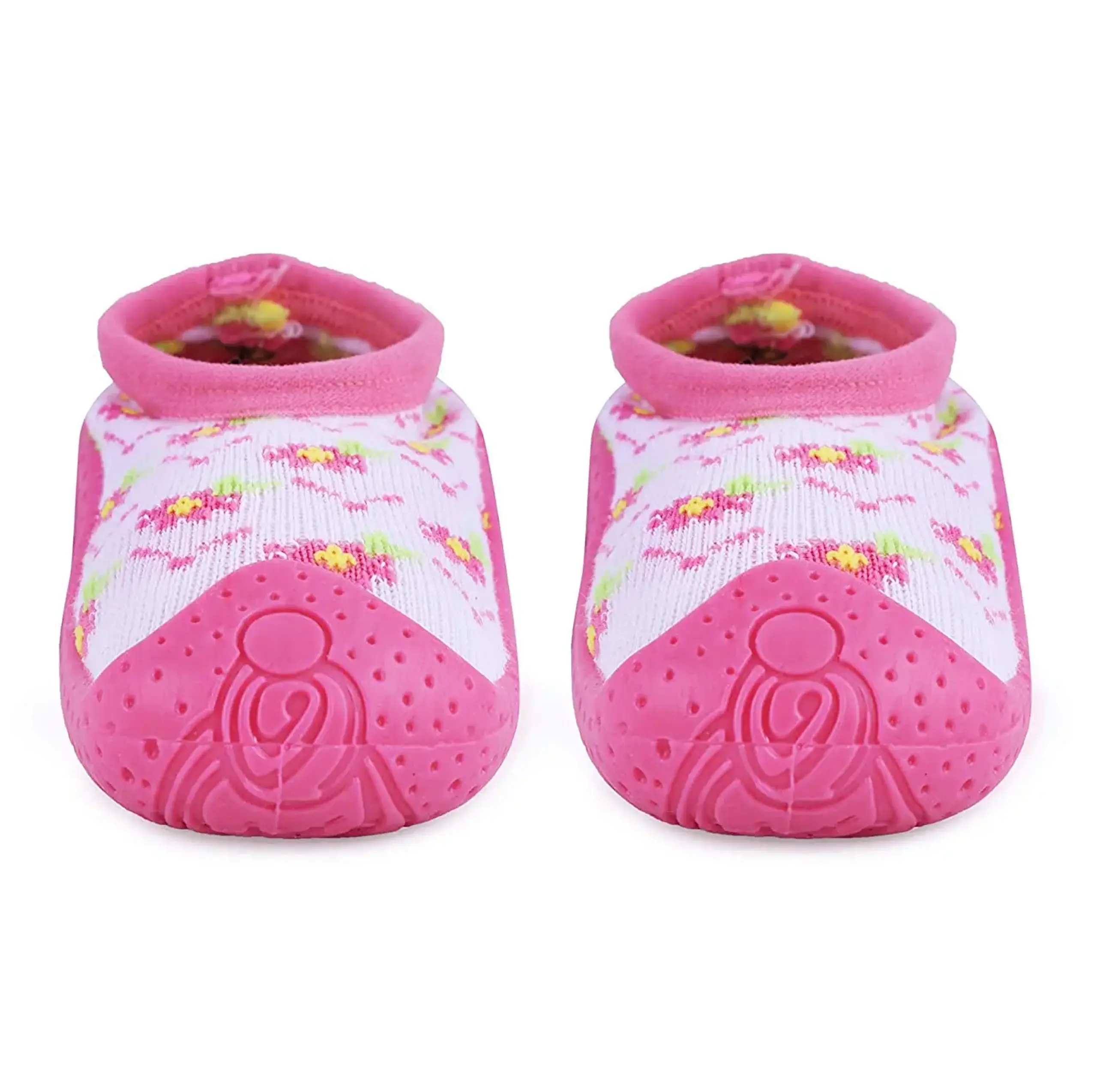 Șosete antiderapante pentru copii „Floricele”, mărimea 21 (12,6 cm)