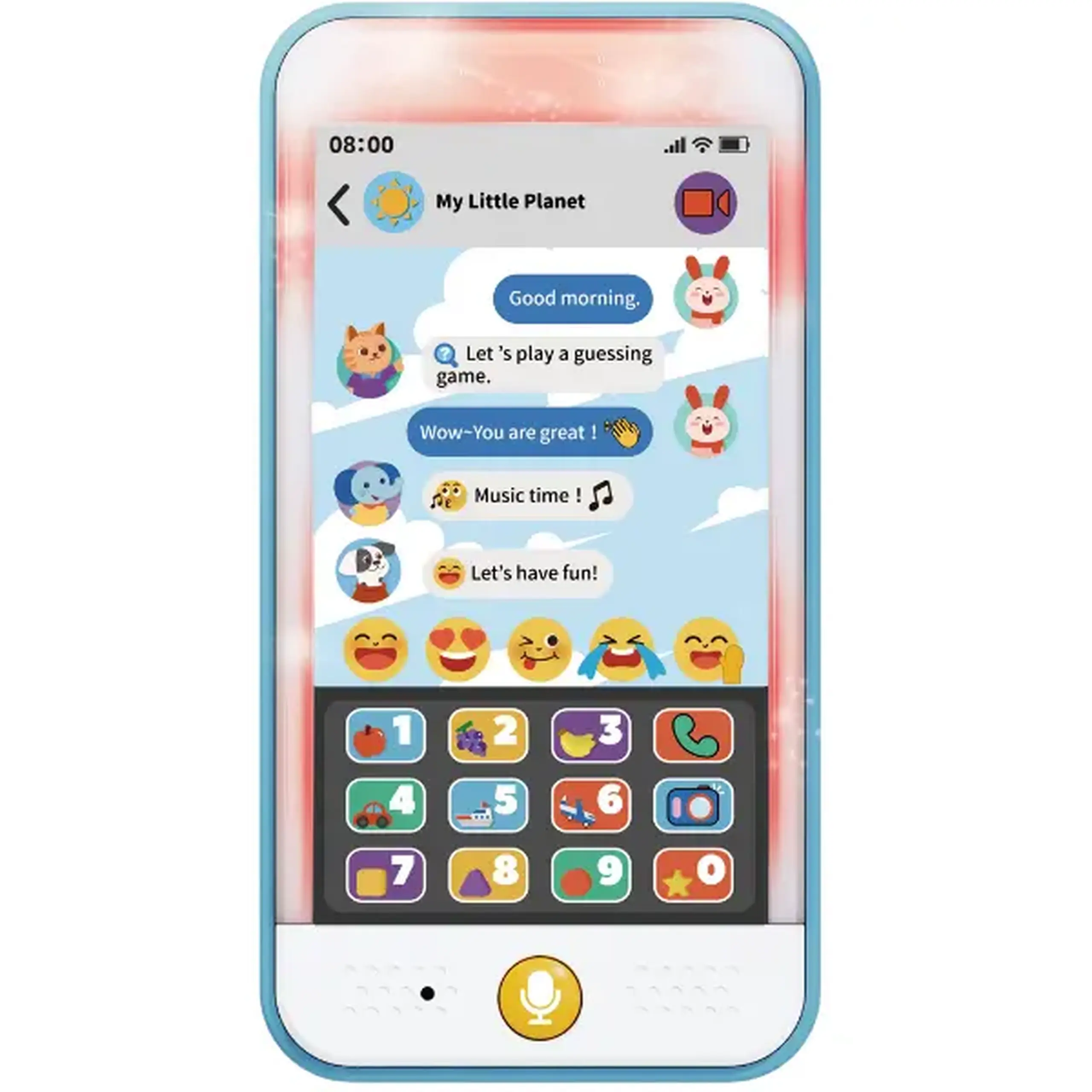 Telefon interactiv pentru copii "100 cântece"