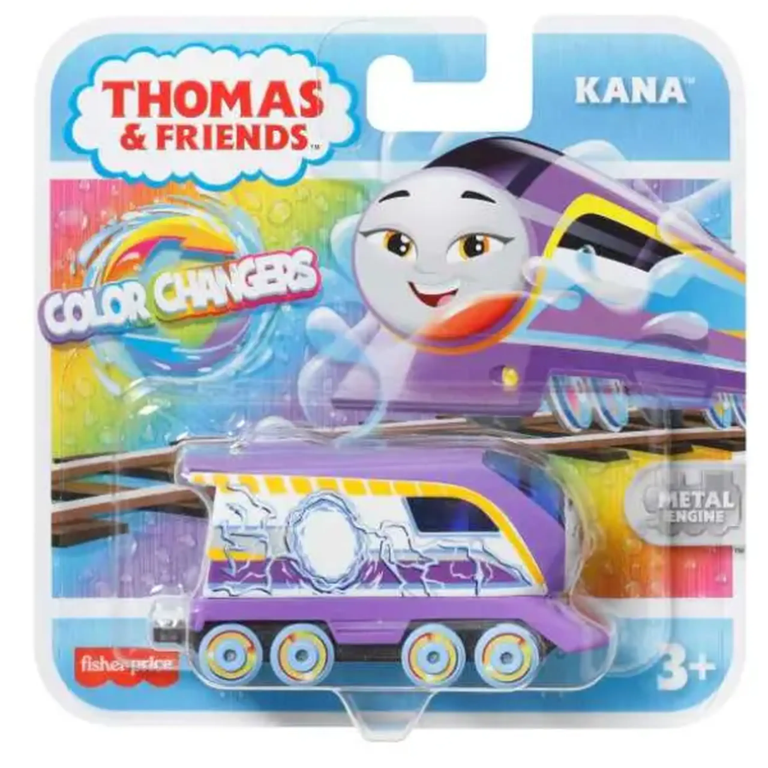 Locomotivă schimbarea culorii "Thomas și prieteni", in asortiment