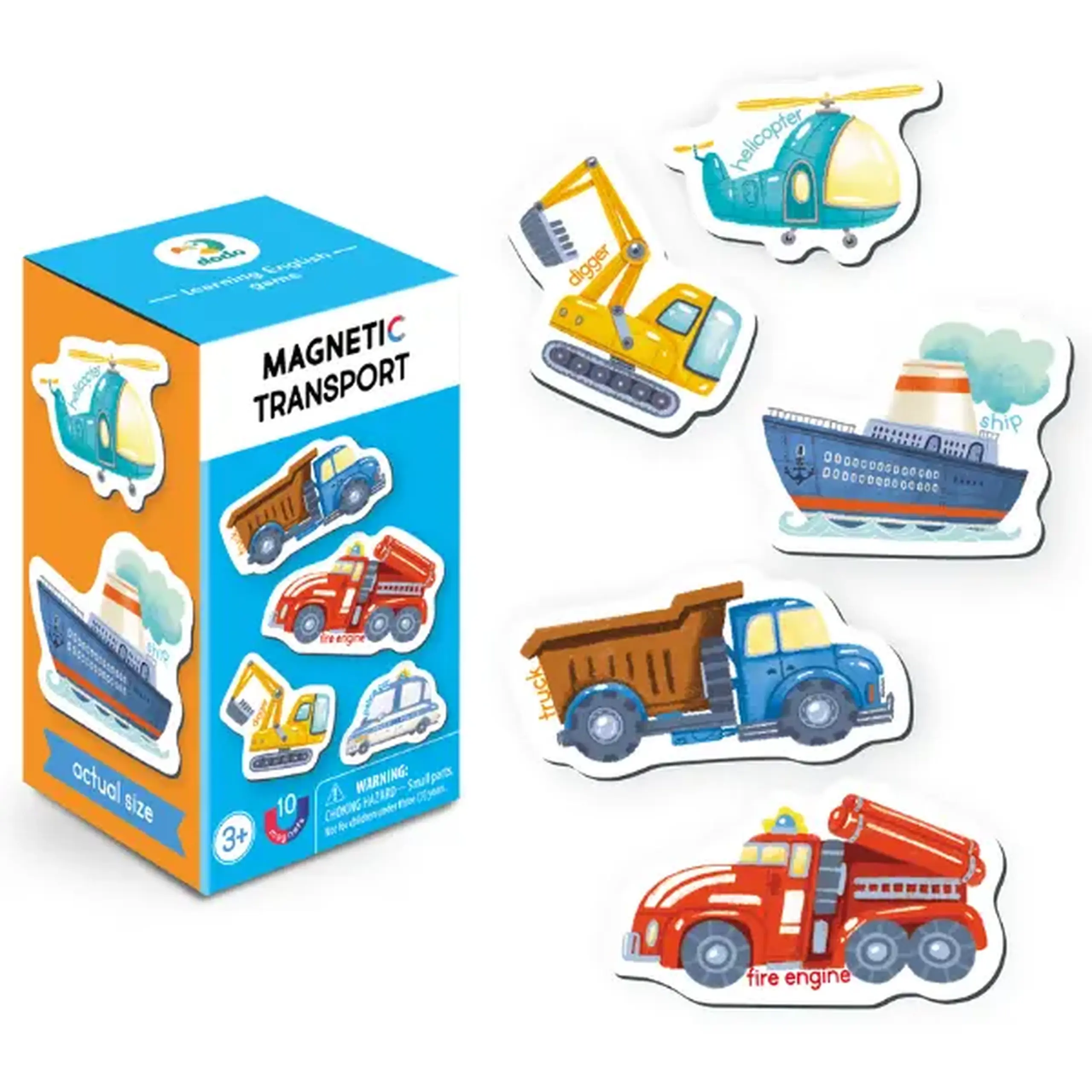 Tipuri de transport magnetice, 10 elem.