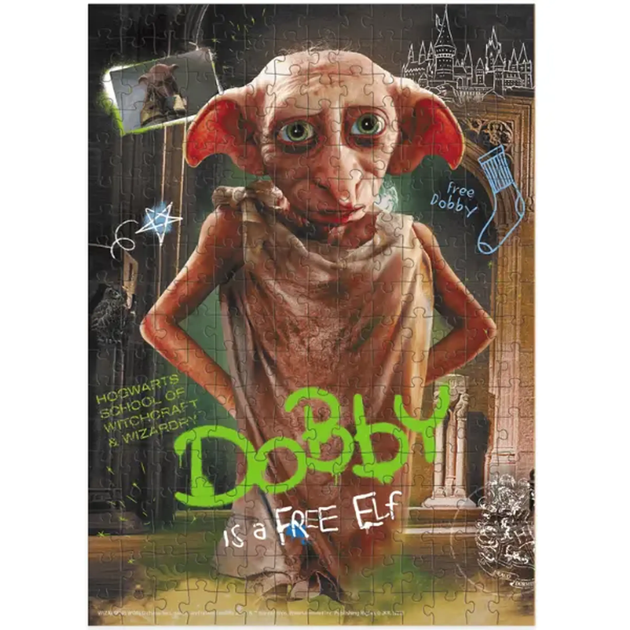 Puzzle "Dobby", seria Harry Potter, 250 elem.
