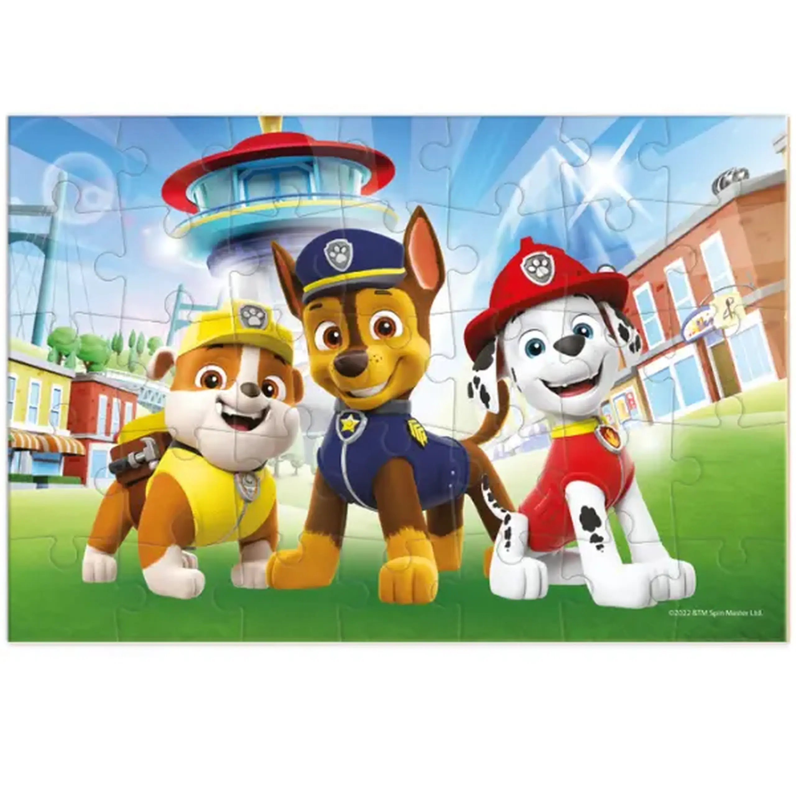 Puzzle-mini "Prieteni curajoși", seria Patrula cățelușilor, 35 elem.