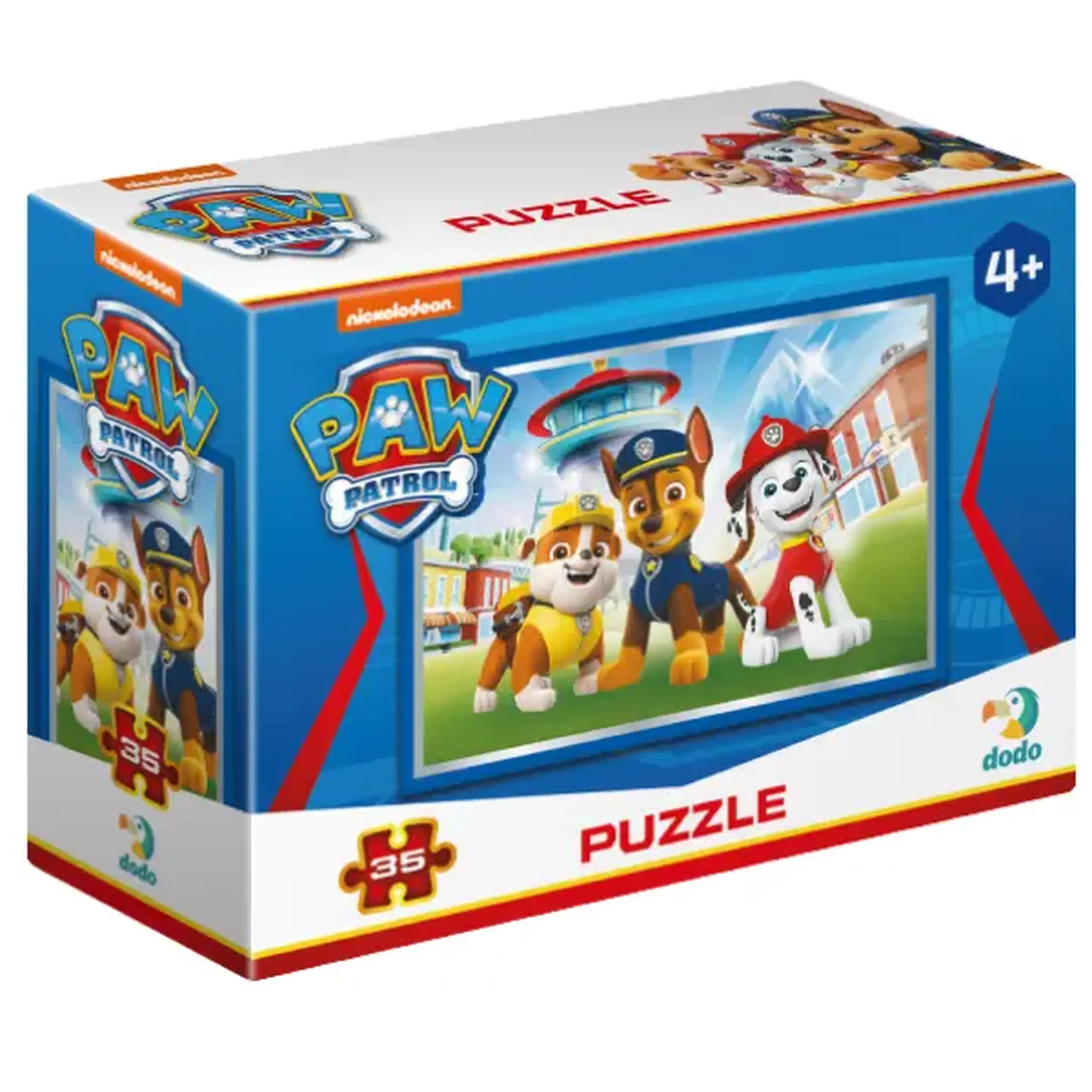 Puzzle-mini "Prieteni curajoși", seria Patrula cățelușilor, 35 elem.