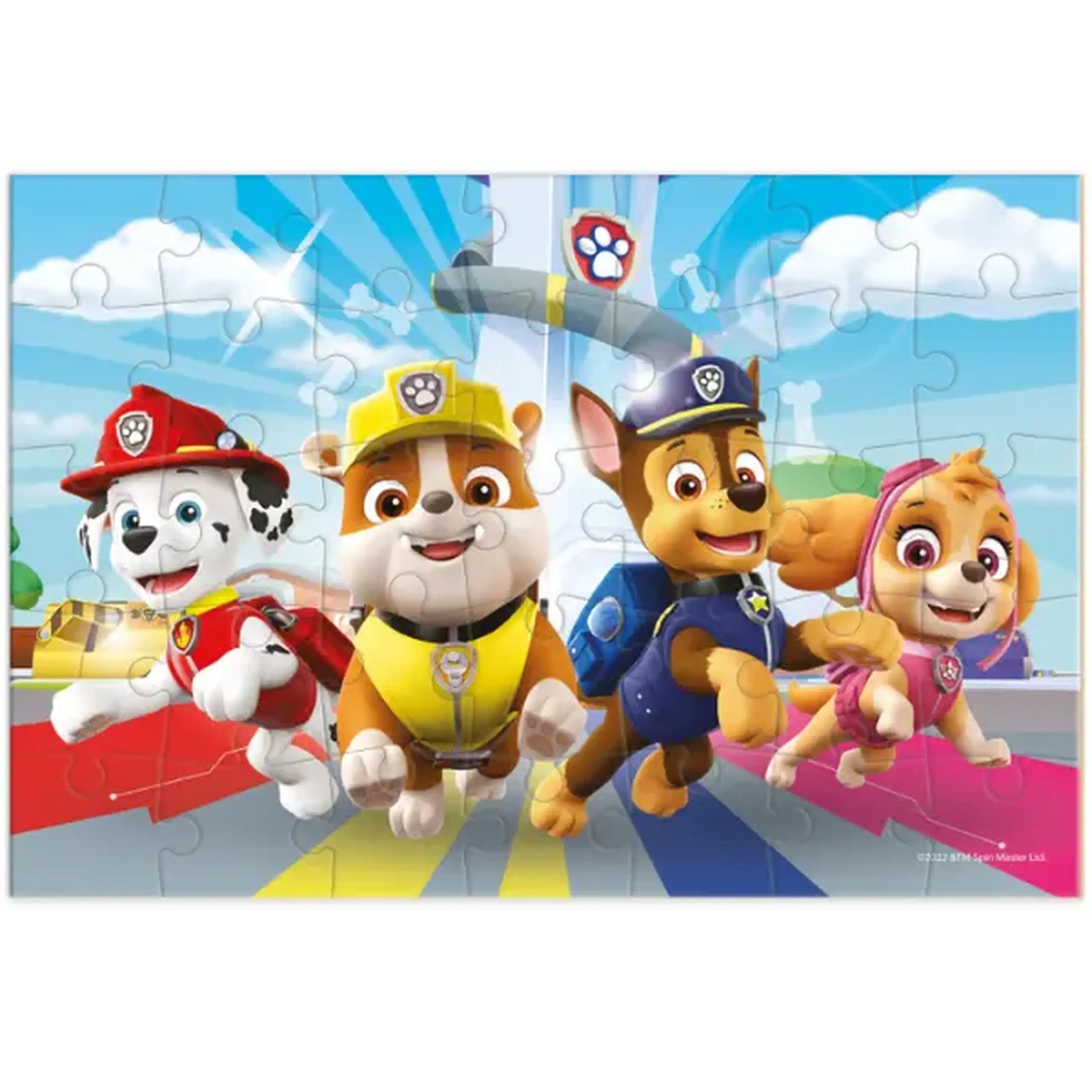 Puzzle-mini "Echipa", seria Patrula cățelușilor, 35 elem.