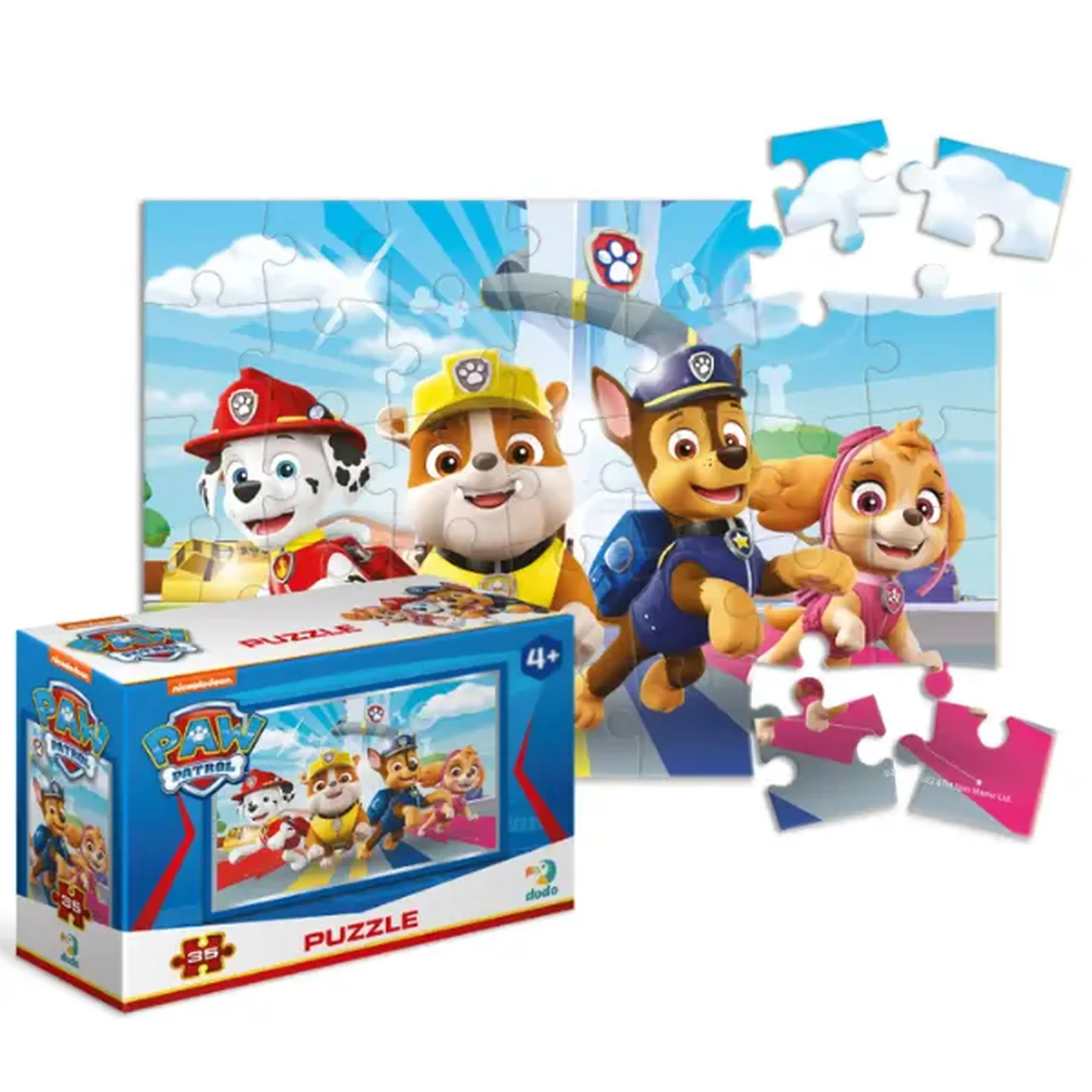 Puzzle-mini "Echipa", seria Patrula cățelușilor, 35 elem.