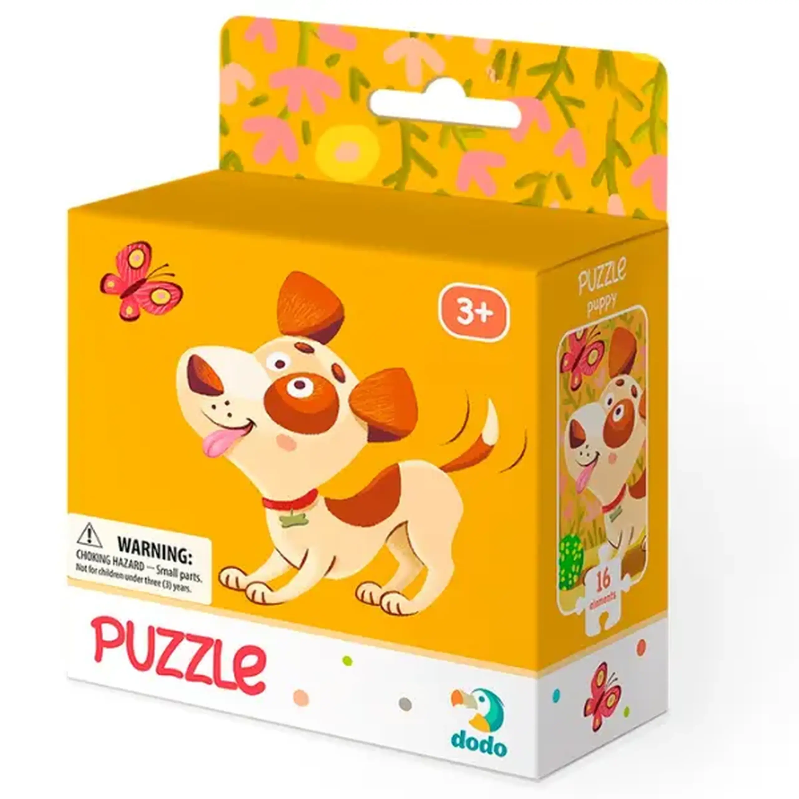 Puzzle "Cățeluș", 16 elemente.