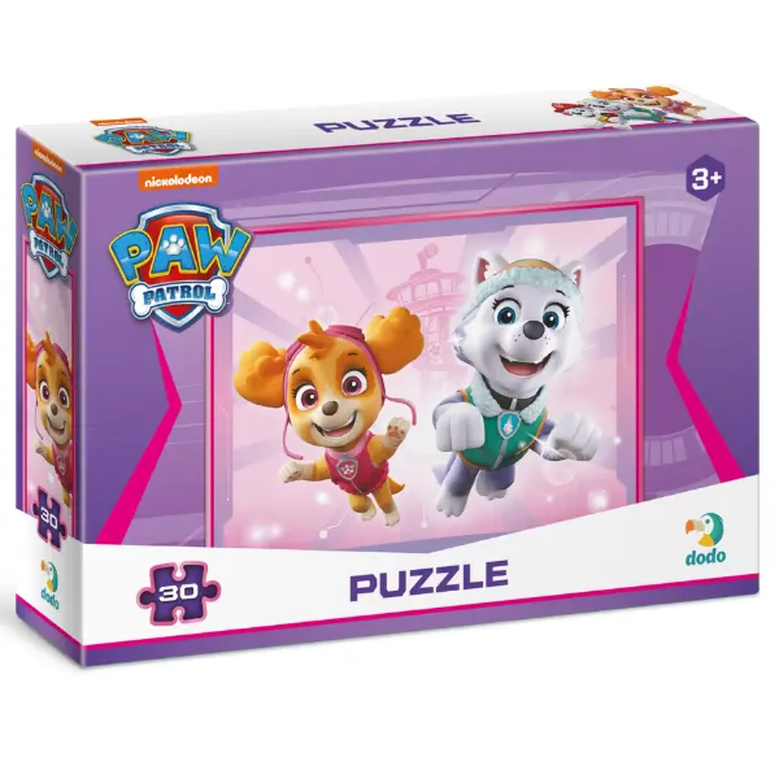 Puzzle "Skye și Everest", seria Patrula cățelușilor, 30 elem.