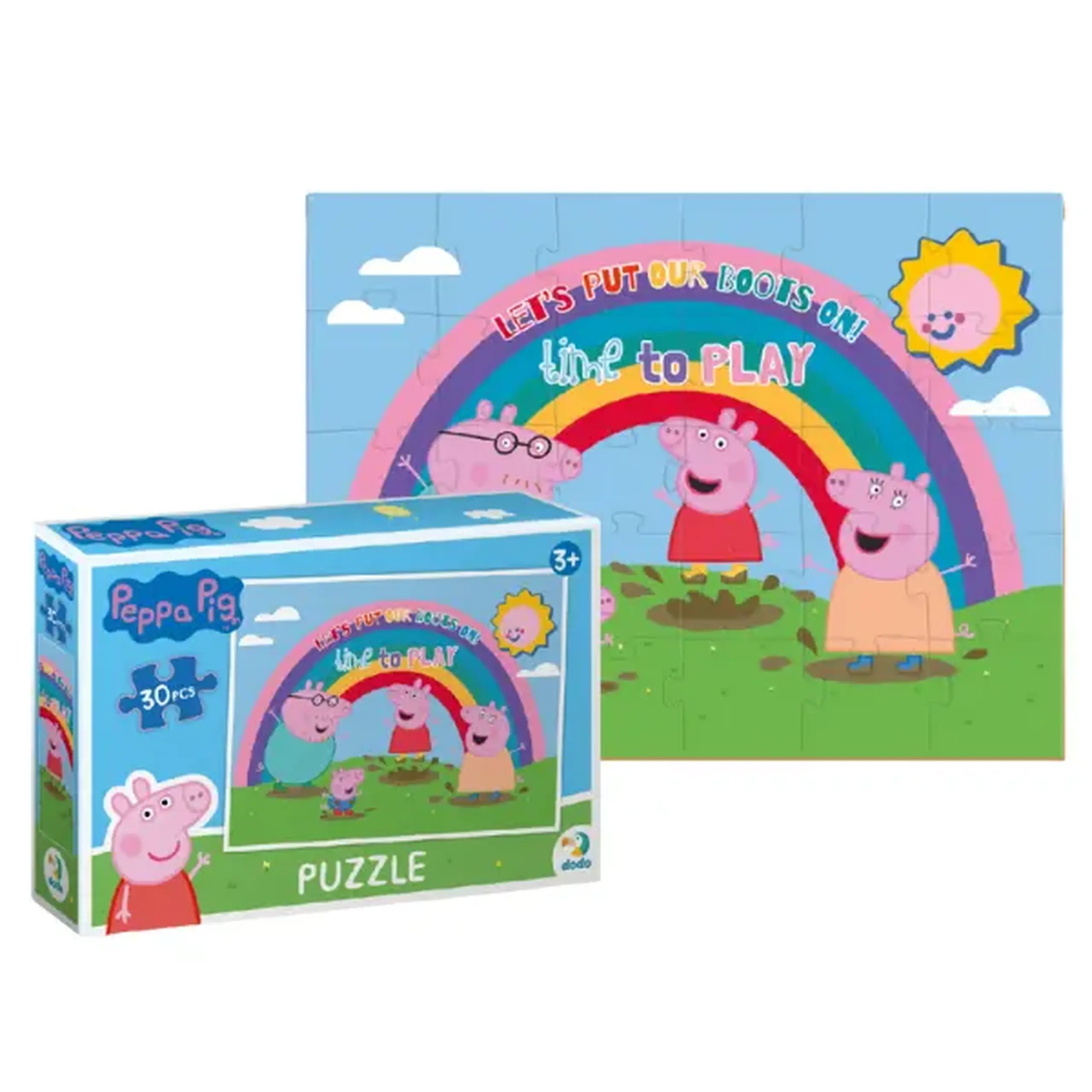 Puzzle "Timpul de joacă", seria Peppa Pig, 30 elem.