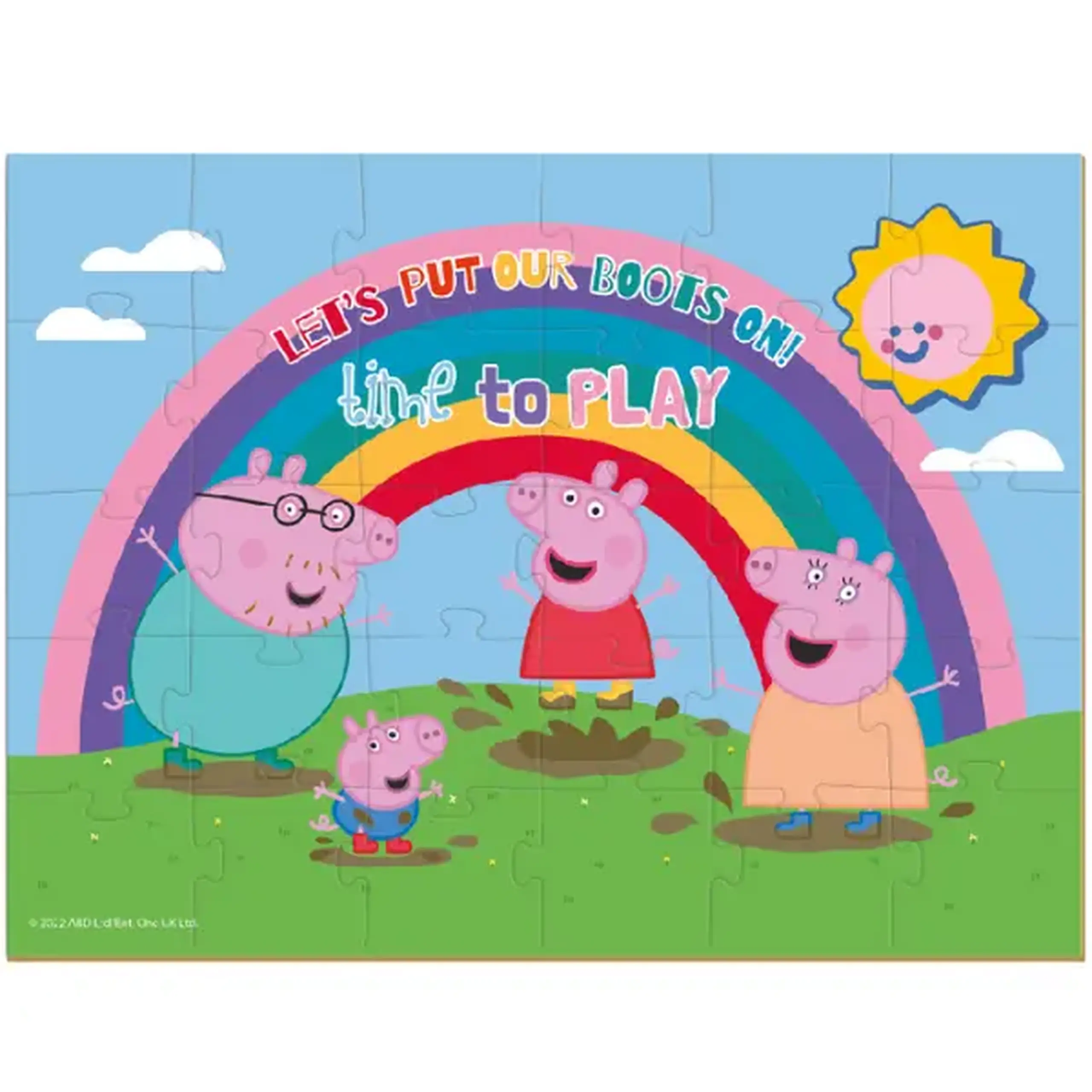 Puzzle "Timpul de joacă", seria Peppa Pig, 30 elem.