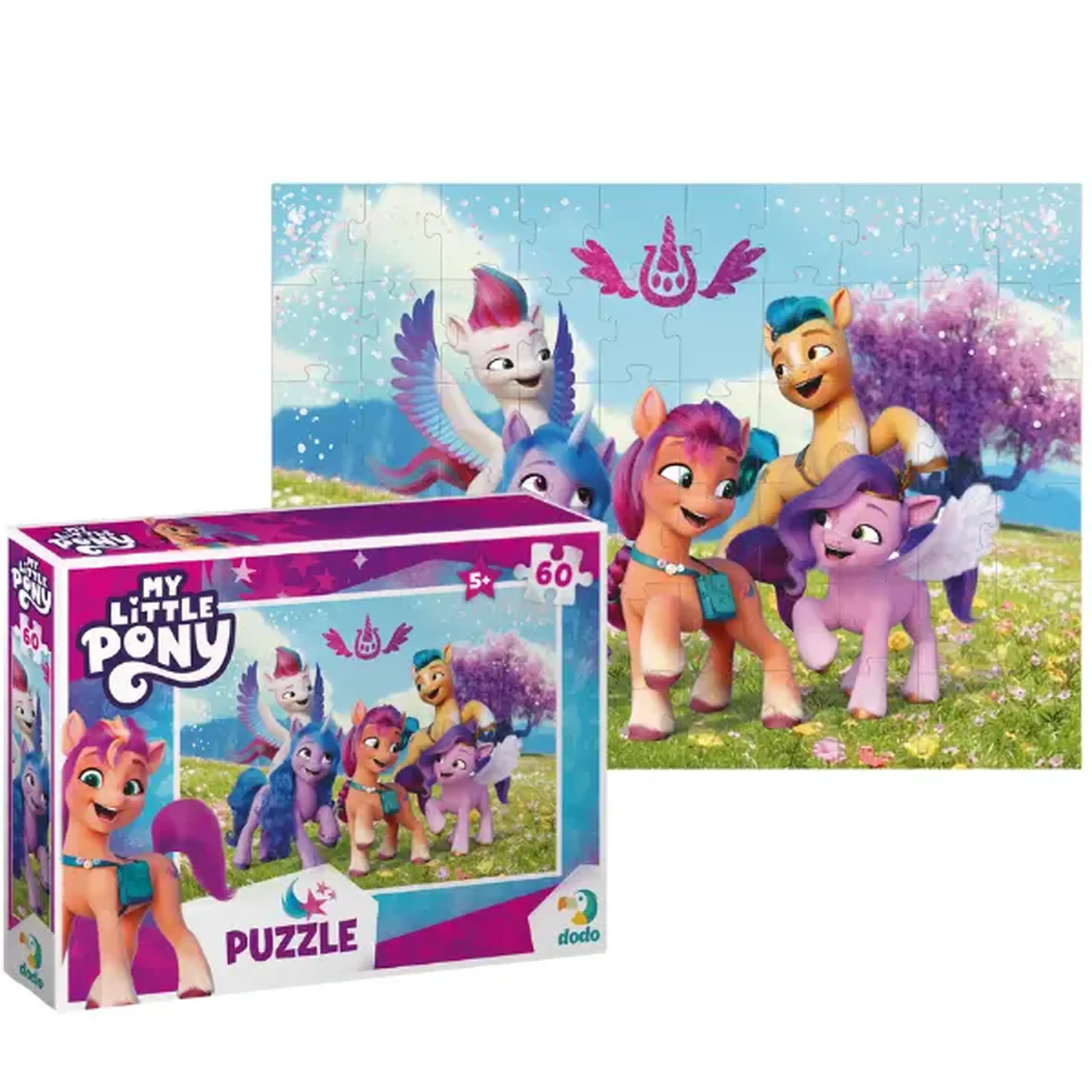 Puzzle "Aventuri în Maretim Bay", seria My Little Pony, 60 elem.