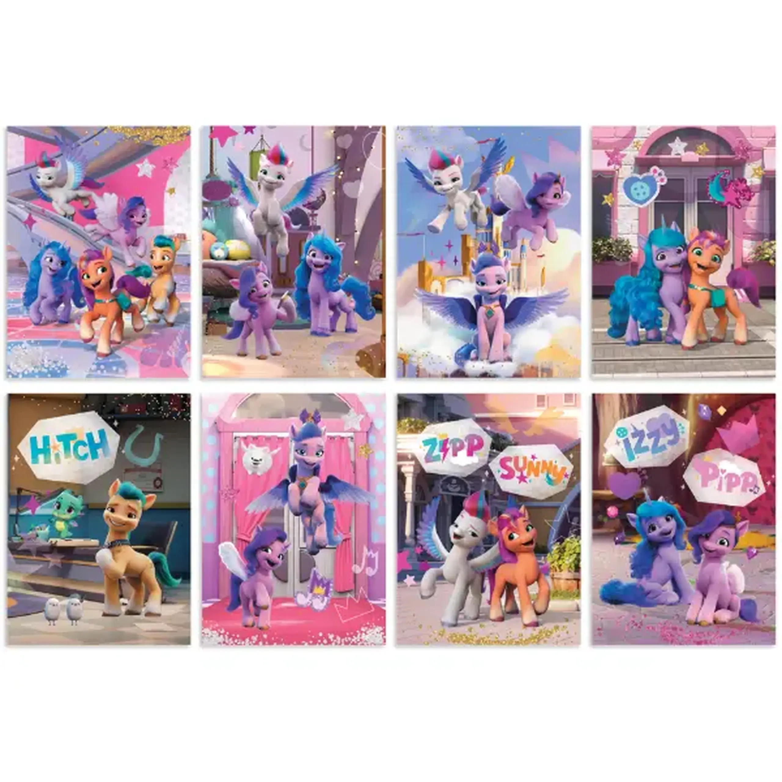 Set de colorat cu apă "Poni", seria My little pony, 8 pagini