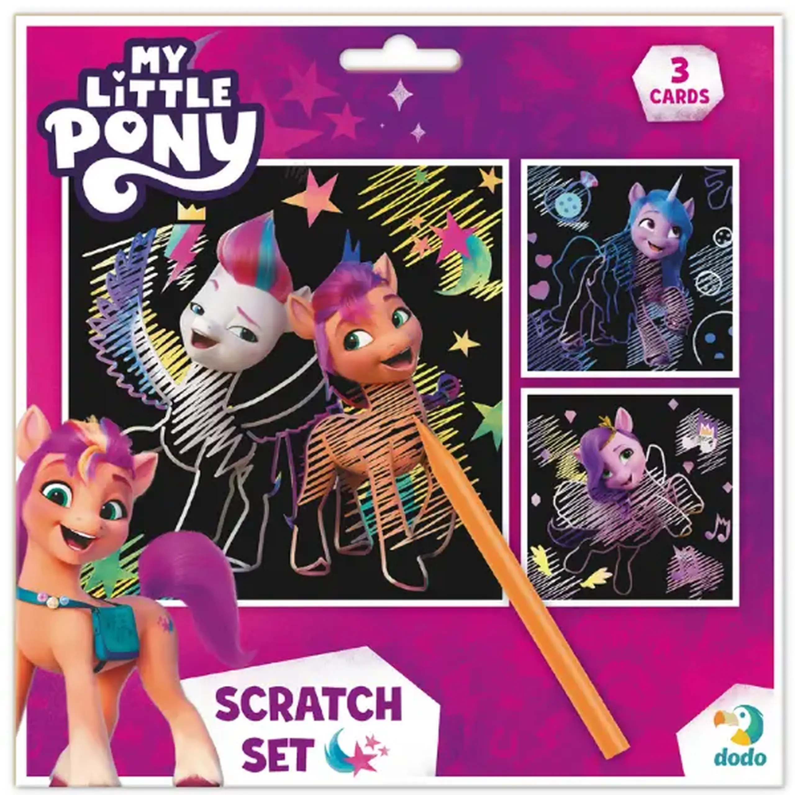 Set de gravuri "Generația nouă", seria My little pony