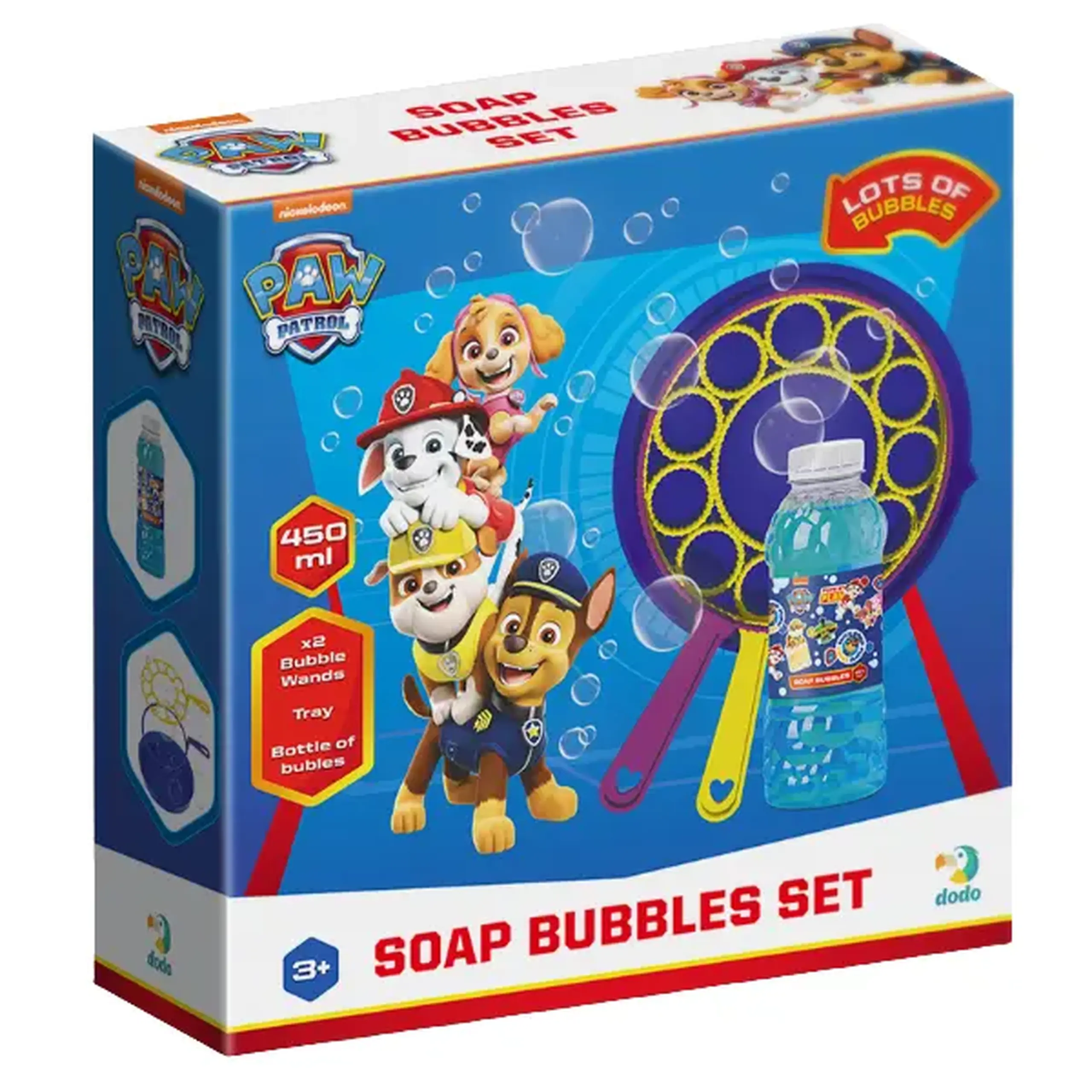 Set baloane de săpun "Patrula cățelușilor", 450 ml