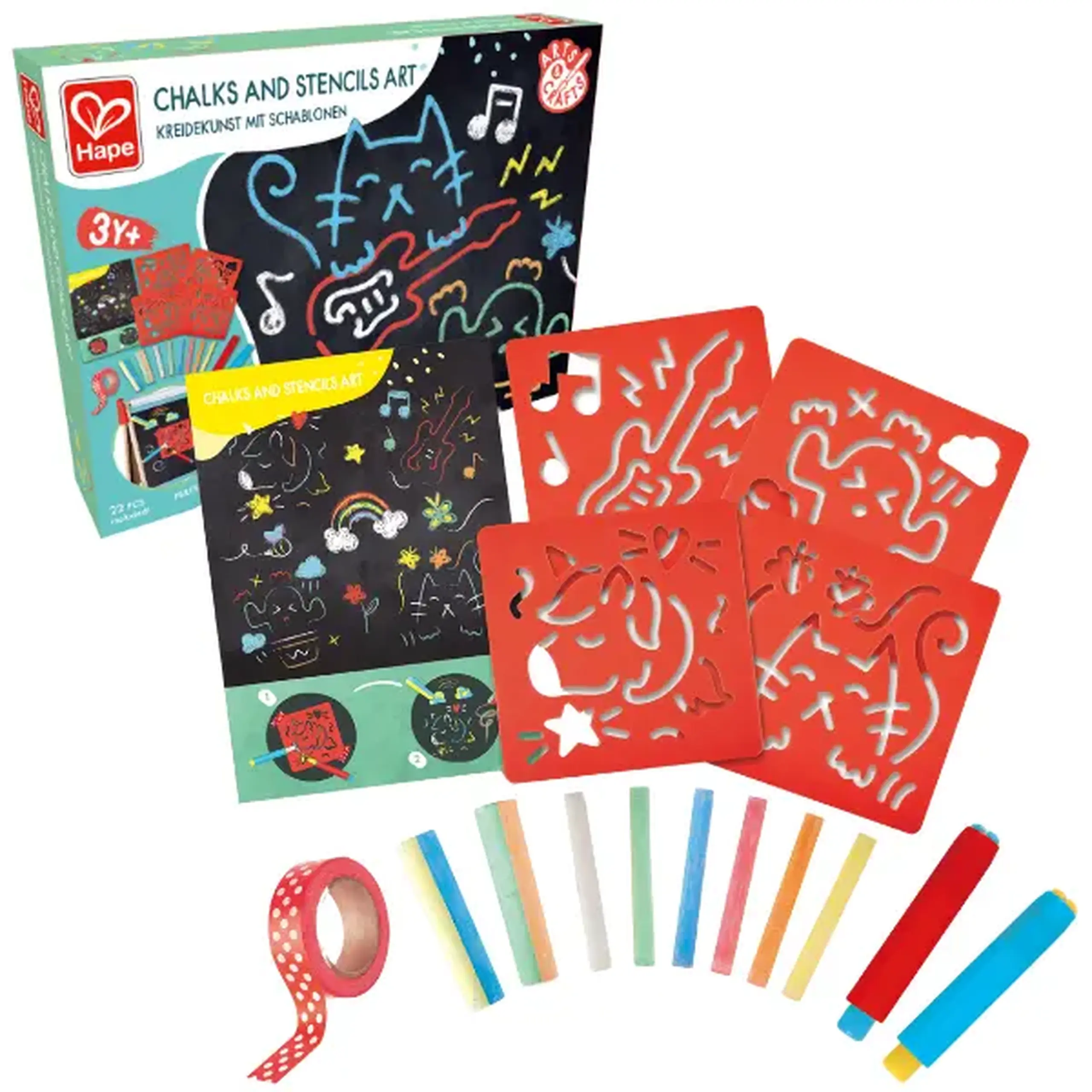 Set pentru desen și creativitate "Desenare cu creta"