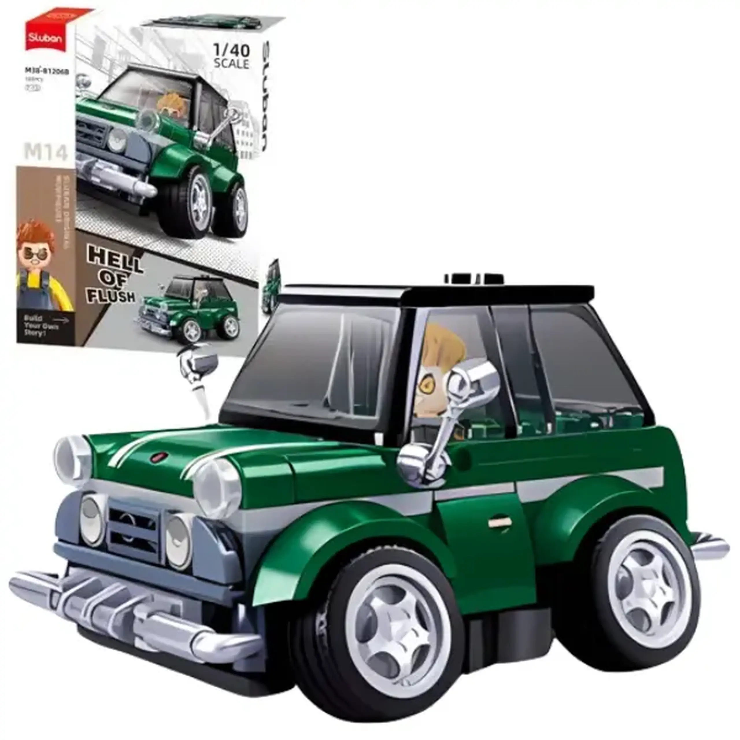Set de construcție "Mașină de uz zilnic", 4 modele, de la 156 pînă la 169 elem.