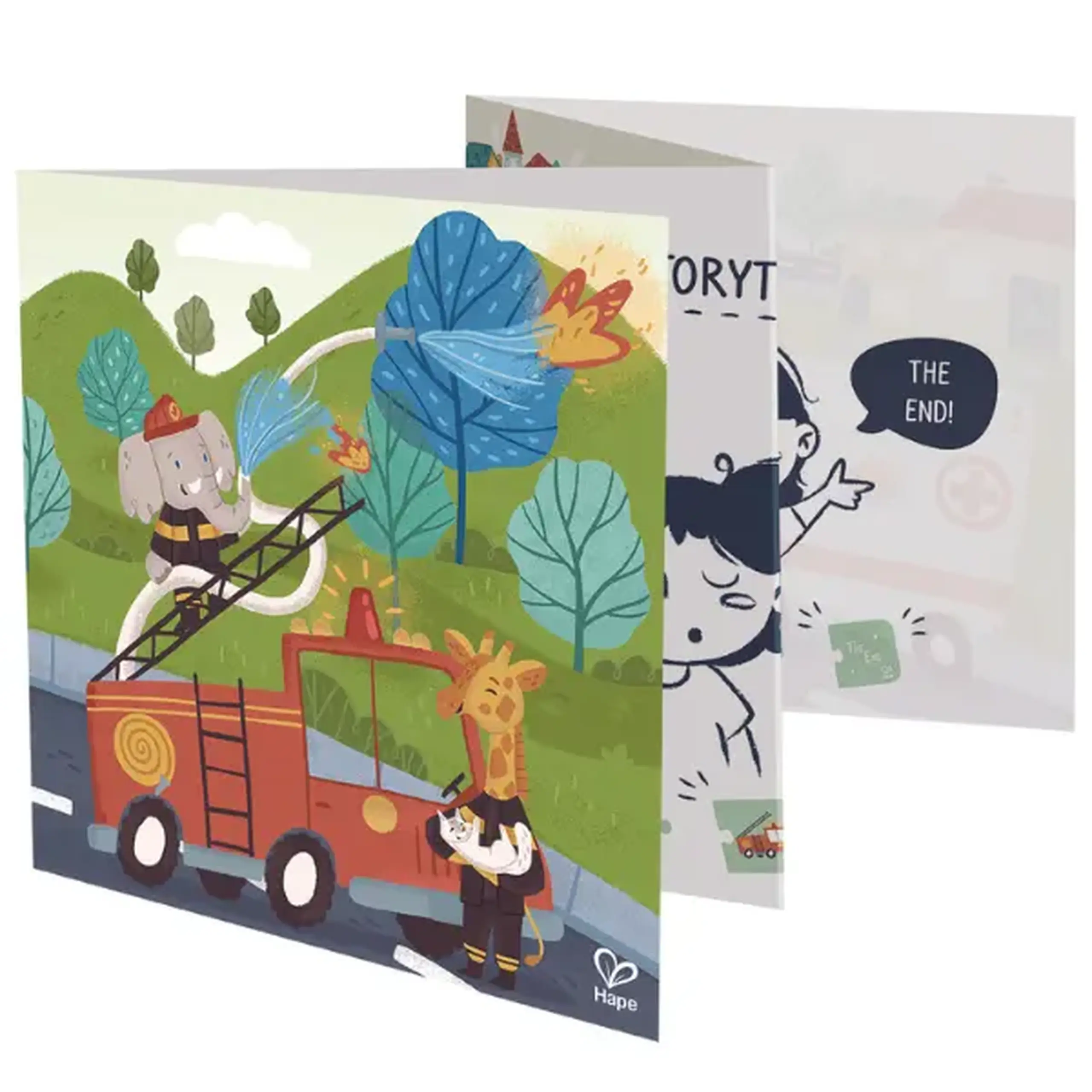 Set puzzle 4 în 1 "Operațiunea de salvare"