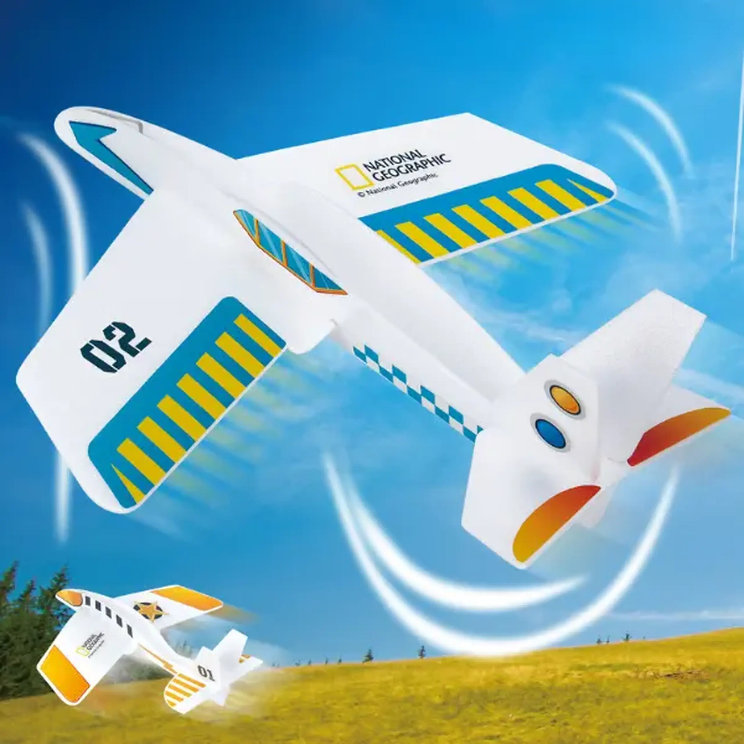 STEM Series 3D puzzle "Avioane care zboară la 360°" - explorăm zborul, 20 elem.