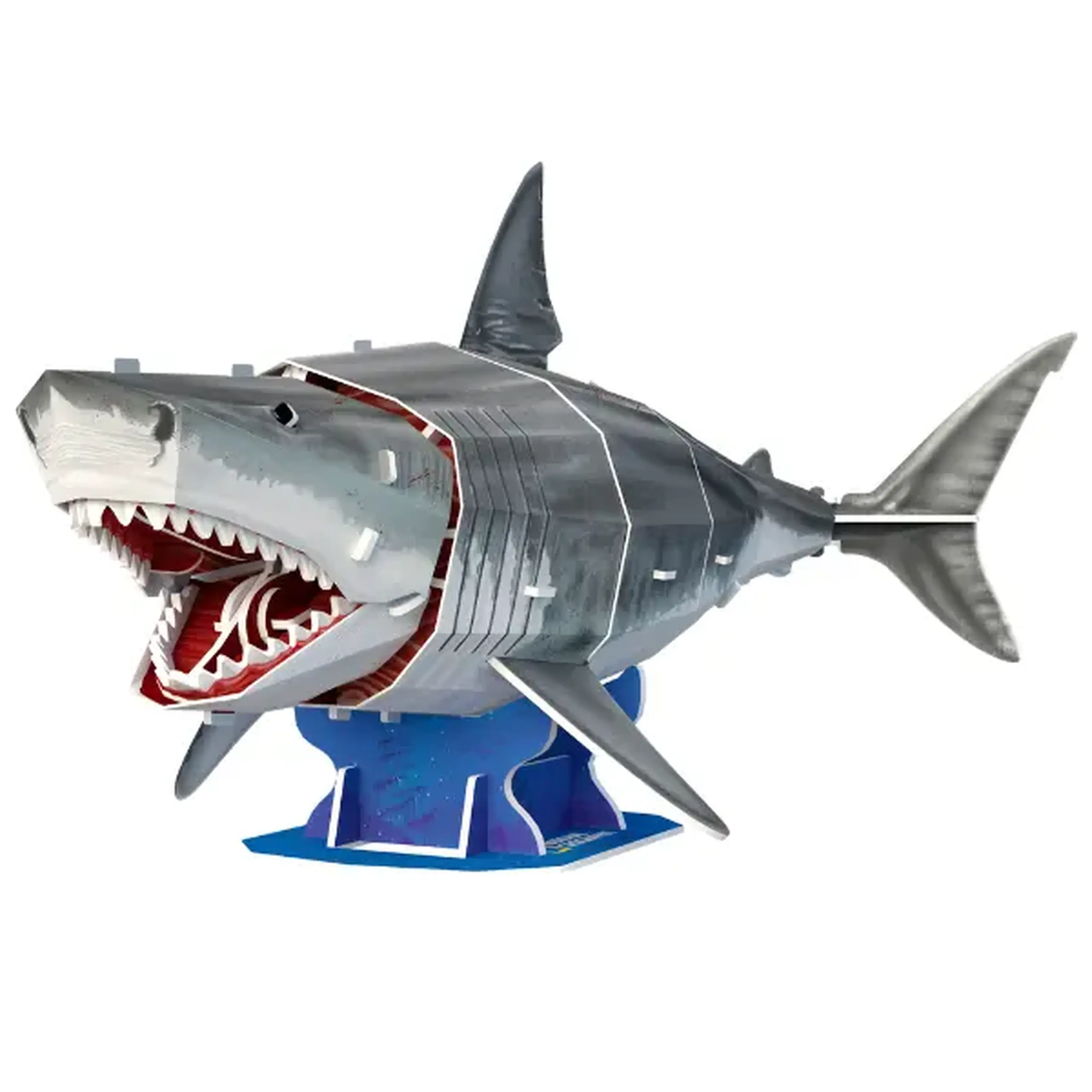3D puzzle "Marele rechin alb", 78 elemente